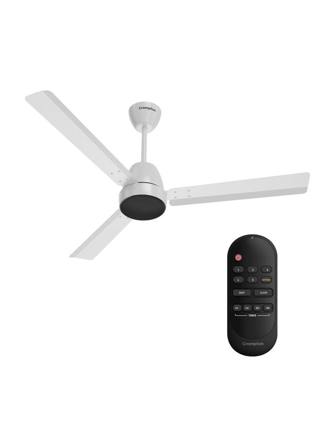 Crompton Energion Nucleoid BLDC Technology Remote Control High Air Delivery with 4 Year Warranty Energy Saving 1200 mm Ceiling Fan