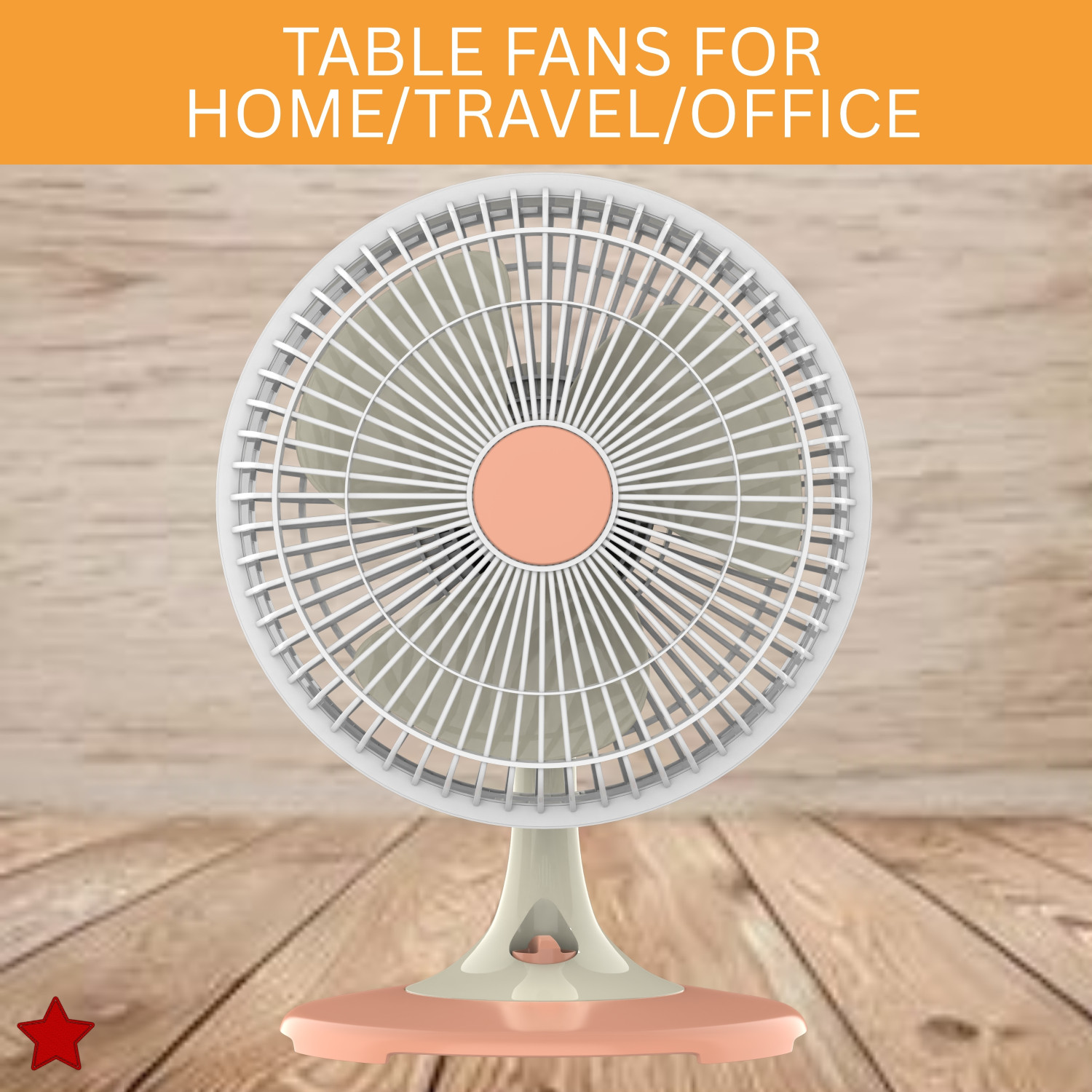 Image of FRONY 300mm(12Inch.) Mini AC Cooler Fan, Small Evaporative Air Table Fan For HomeX276 Silent Operation 300 mm Table Fan