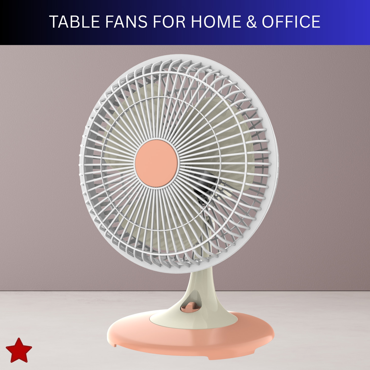 Image of Clairbell 300mm(12Inch.) Mini AC Cooler Fan, Small Evaporative Air Table Fan For HomeC346 Silent Operation 300 mm Table Fan