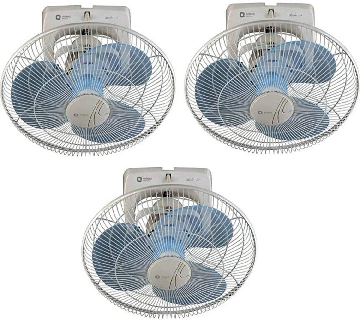 Orient Electric Roto-53 pack of 3 with 1 Year Warranty 400 mm Wall Fan