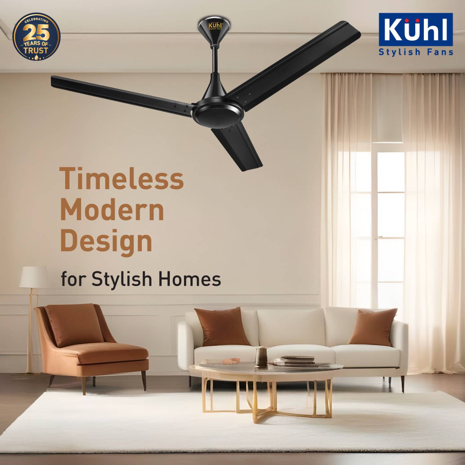 KUHL Fest B1 1200 mm Ceiling Fan - Image 3