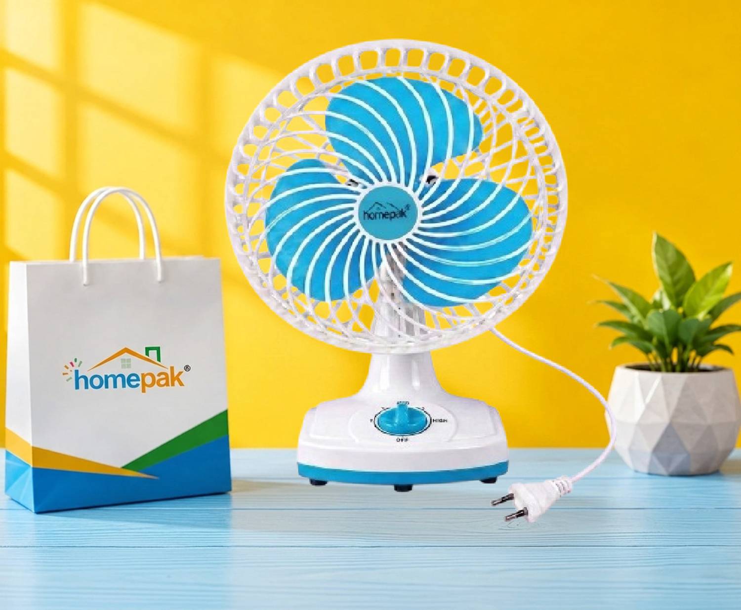 RUMEL Table fan 400 mm | MinI study Fan | with 2 Year Warranty 300 mm Table Fan