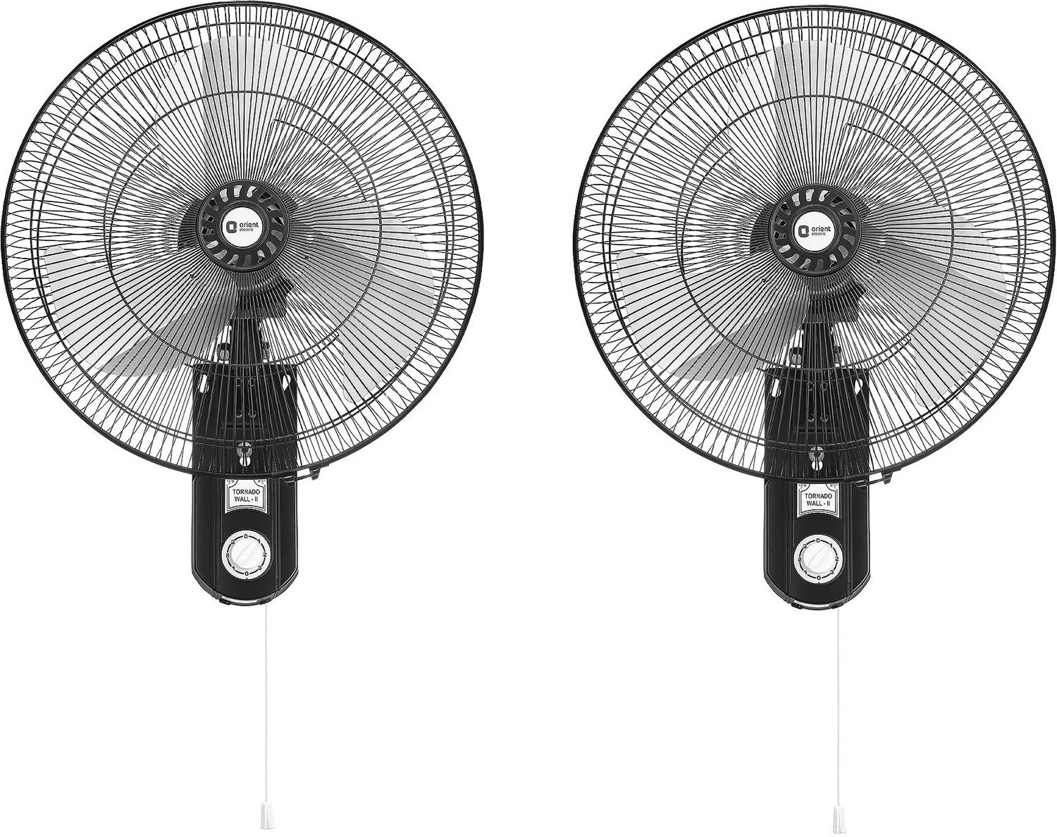 Orient Electric Tornado - Wall II Pack of 2 with 1 Year Warranty 450 mm Wall Fan