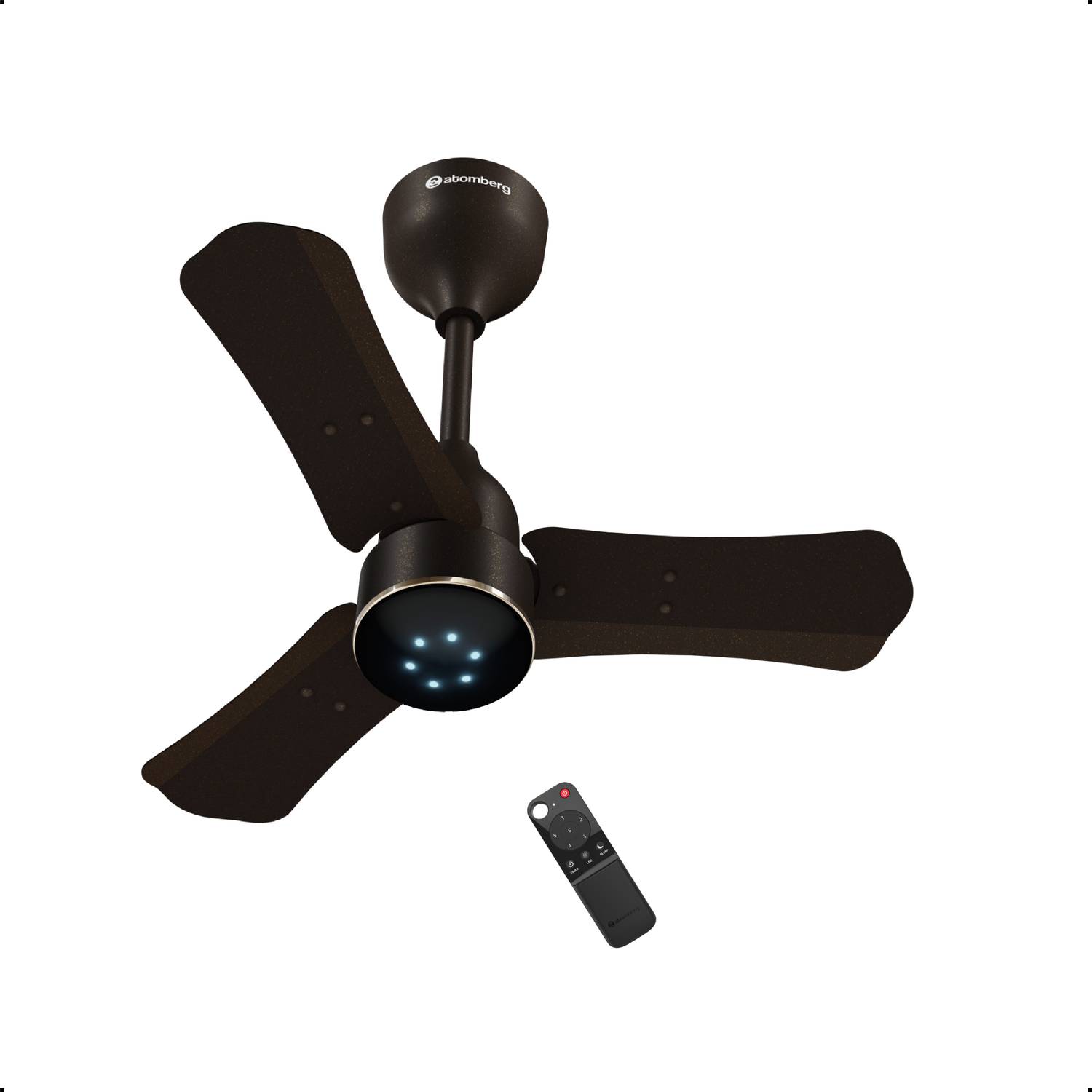 Atomberg Renesa Halo Smart|Voice Controlled|High Air Flow|Low Noise|LED Speed Indicator with 3 Year Warranty BLDC Motor with Remote 600 mm Ceiling Fan price history chart and lowest price