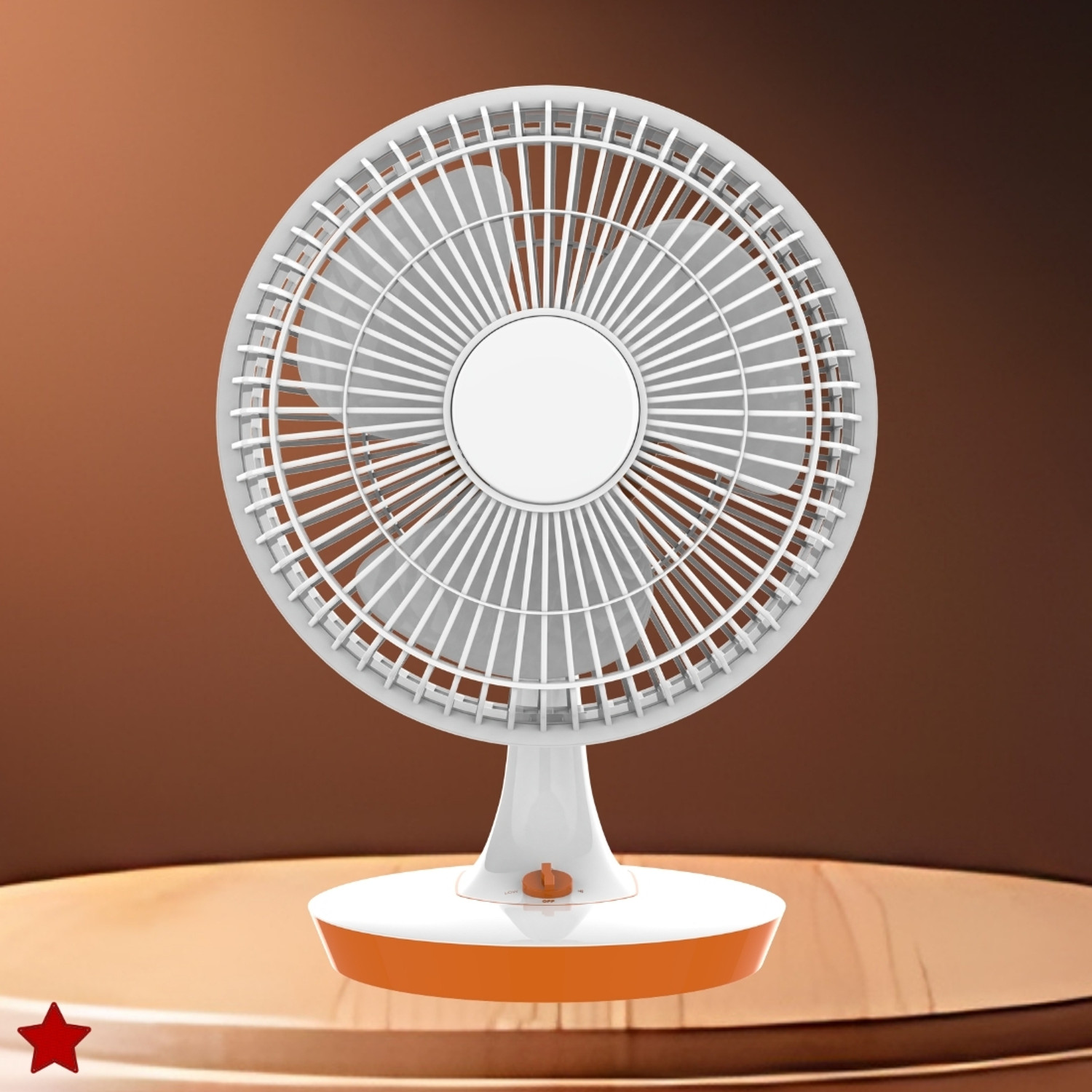 Image of Clairbell Mini Ac Cooler for Room Cooling 300mm(12Inch.) Electric Table Fan For HomeVR364 Silent Operation 300 mm Table Fan