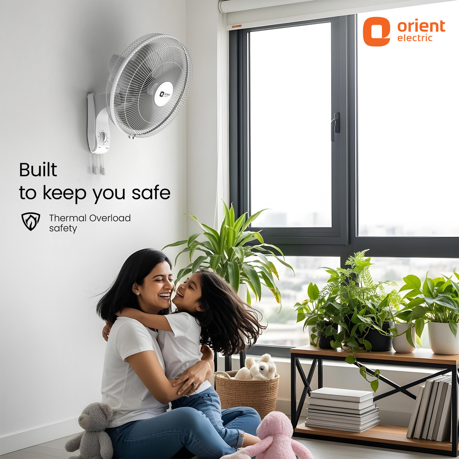 Image of Orient Electric Wall 97 |100% Copper Motor|Superior Air Delivery |3 Speed | Military Grade Guard with 2 Year Warranty Ultra High Speed 400 mm Wall Fan