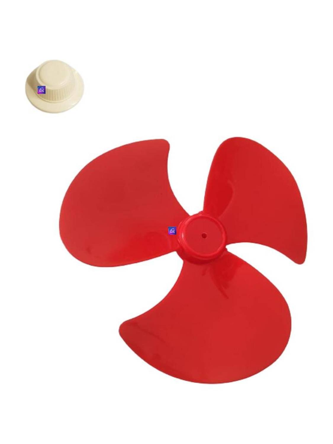 aruyir Fan Wings Blade , Fan Shaft Lock Nut suitable for Table Fan, Wall Fan, Stand Fan Silent Operation 400 mm Pedestal Fan