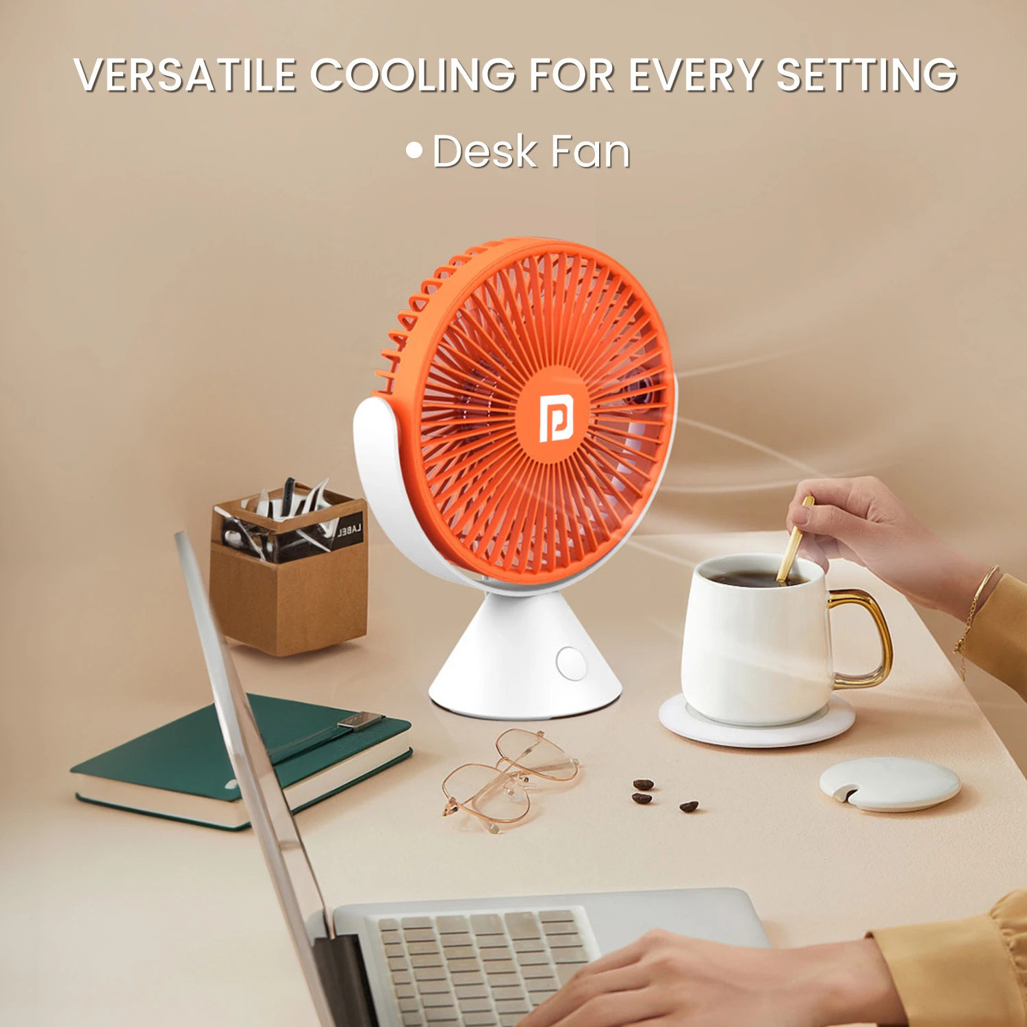 Image of Portronics POR-2079 with 1 Year Warranty Table Fan
