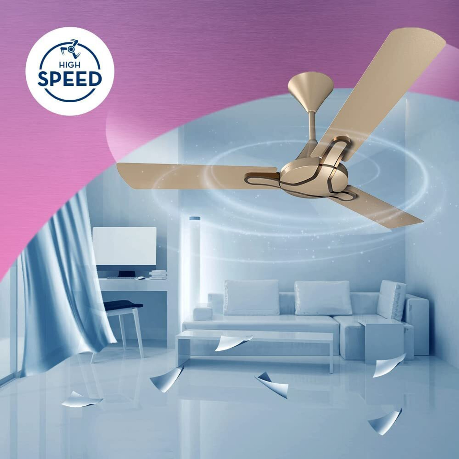 Image of Crompton Gianna High Speed 48 inches with 1 Year Warranty 1200 mm Ceiling Fan
