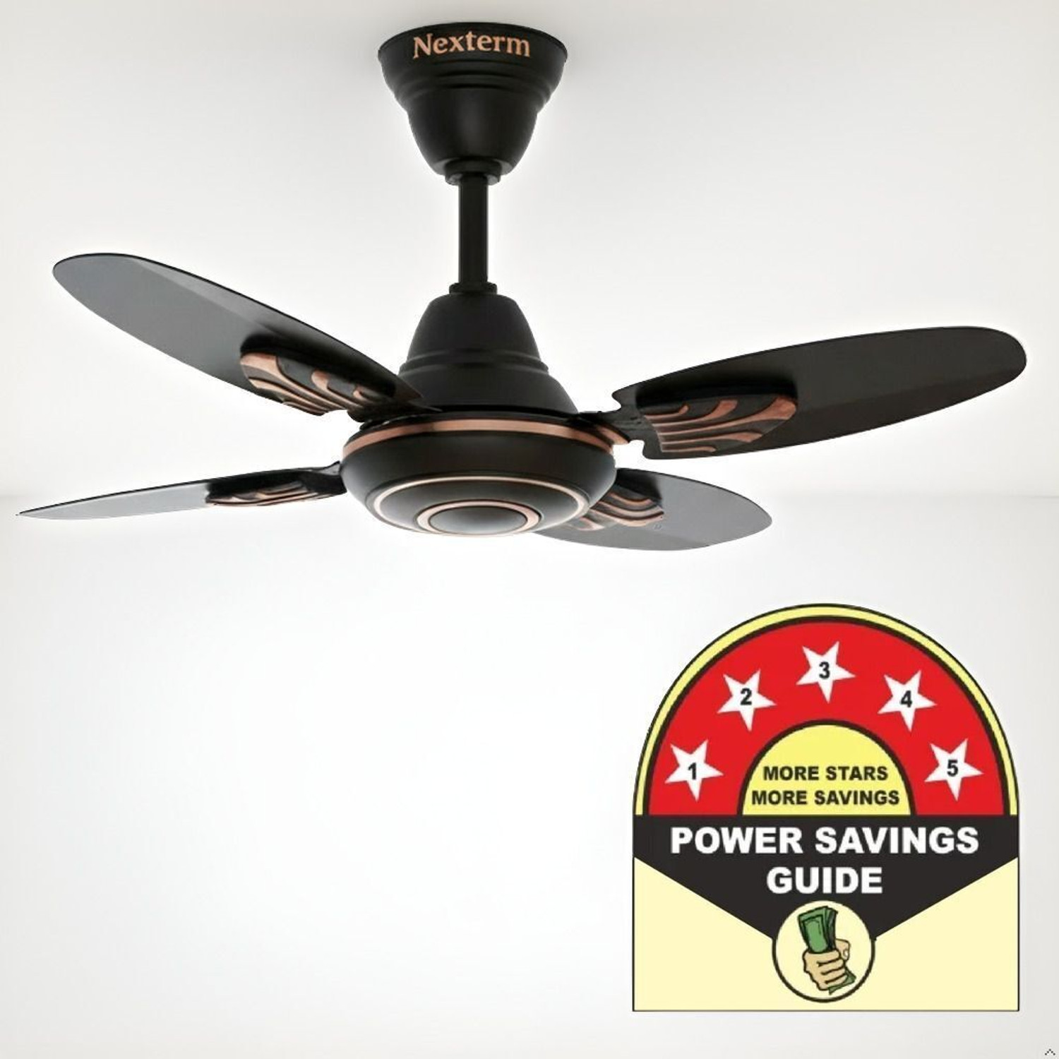 Image of Nexterm FAN Brawon gold-22 | Anti Dust | High Speed with 2 Year Warranty Anti Rust, High Air Delivery 600 mm Ceiling Fan