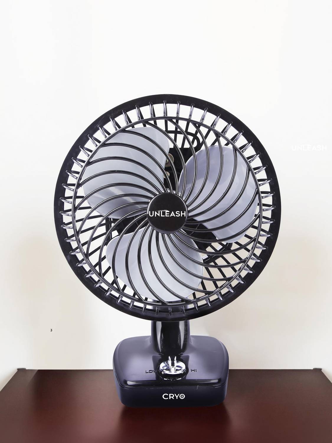 unleash CRYO | HIGH SPEED | 9 INCH | 230 MM | TABLE FAN | FOR HOME with 1 Year Warranty Energy Saving 230 mm Table Fan