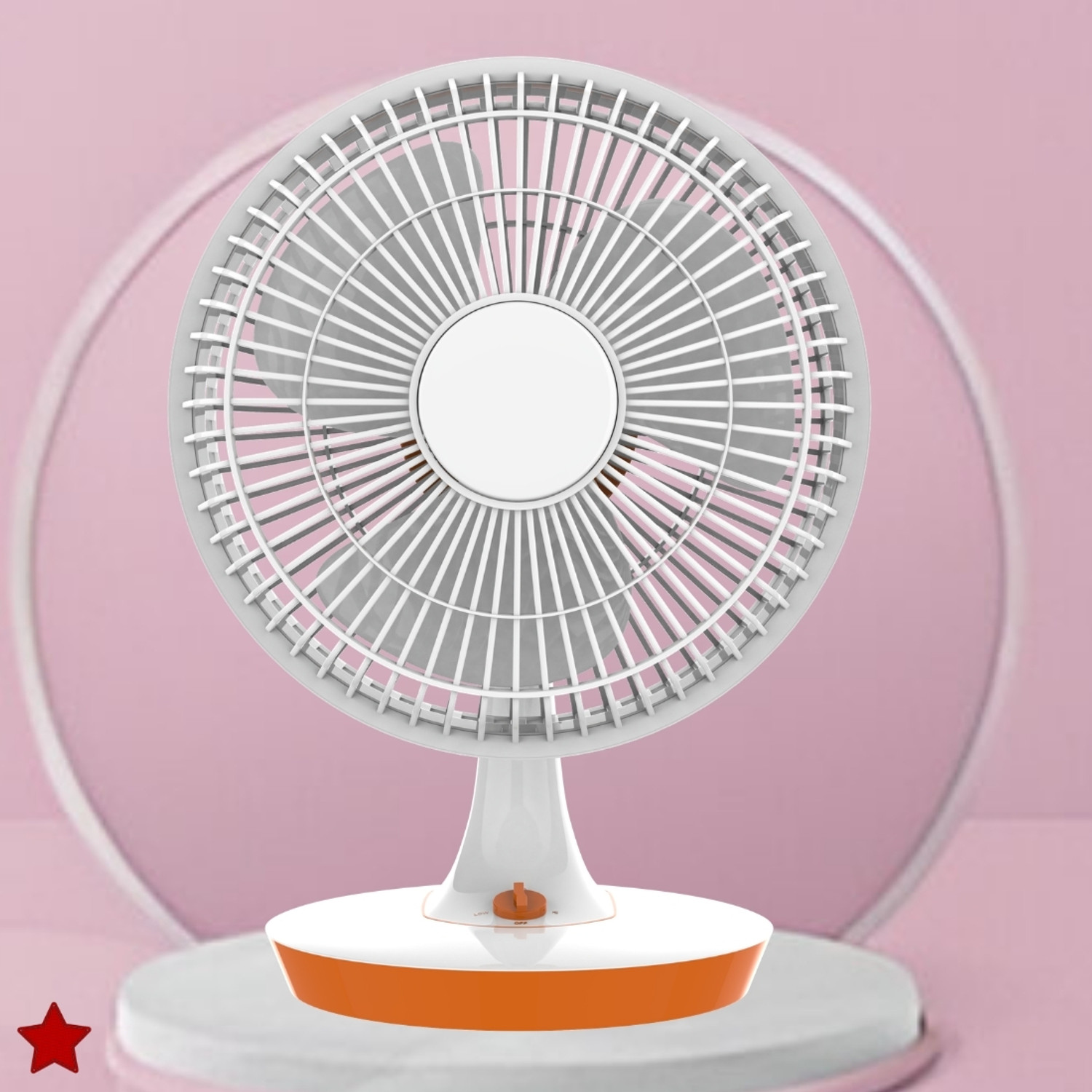 Image of Clairbell Mini Ac Cooler for Room Cooling 300mm(12Inch.) Electric Table Fan For HomeVQ186 Silent Operation 300 mm Table Fan