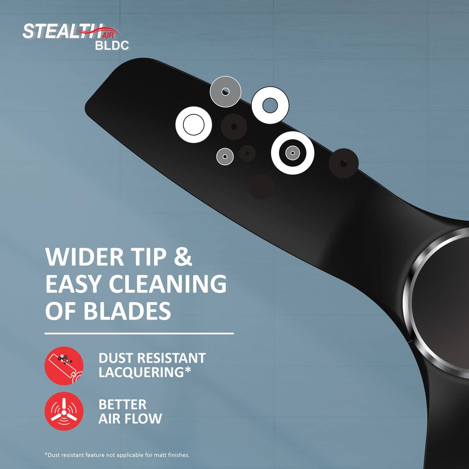 HAVELLS Stealth Air 1200 mm Ceiling Fan - Image 4