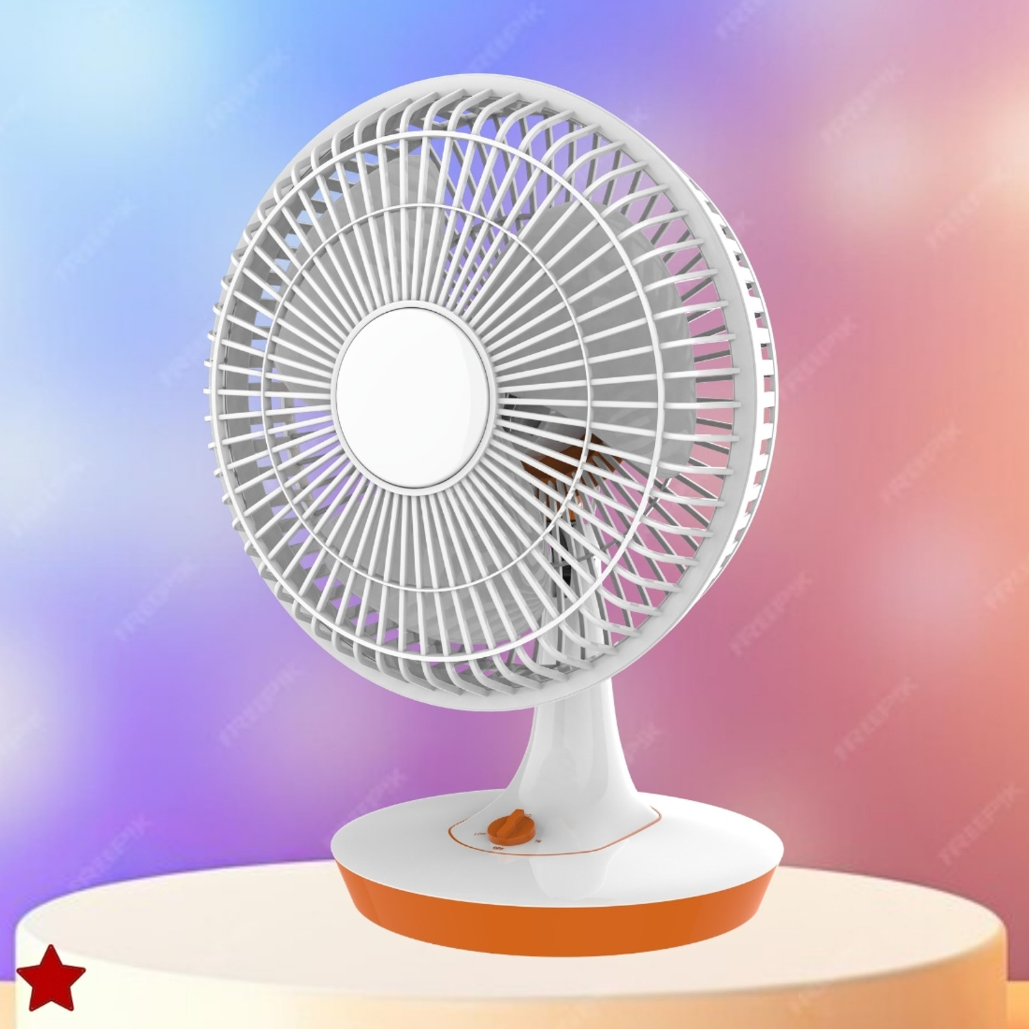 Image of SACRO Mini Ac Cooler for Room Cooling 300mm(12Inch.) Electric Table Fan For HomeZT225 Silent Operation 300 mm Table Fan