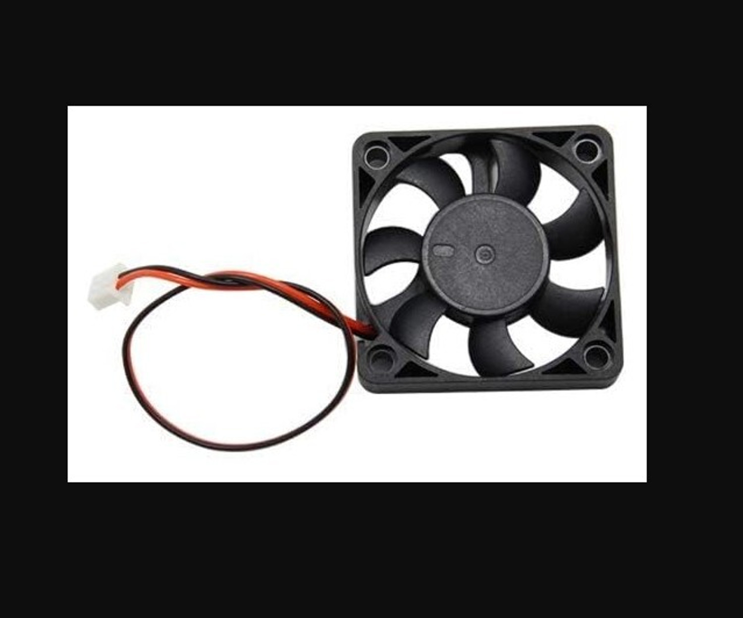 Image of PMW DC Cooling Fan / 12V Brushless fan with DuPont -2Pin 15 cm length wire with 1 Months Warranty 5 mm Exhaust Fan