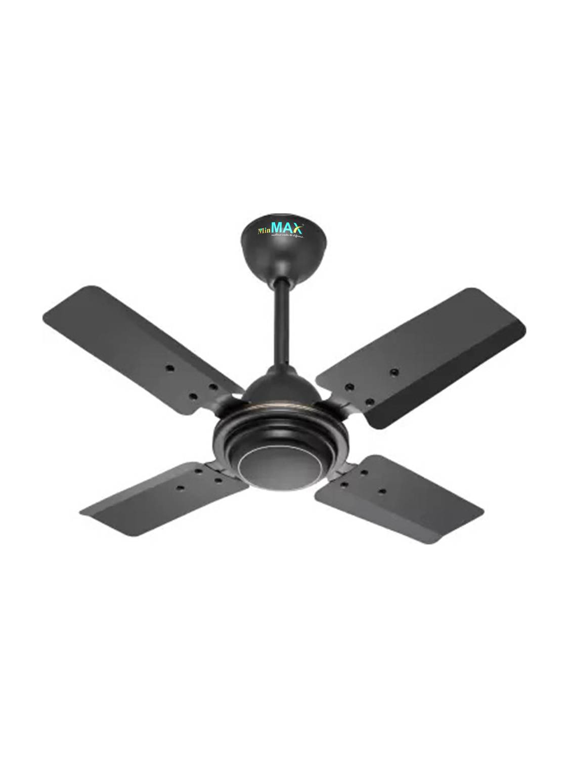 MinMAX ACTIVA SMOKE BROWN HI SPEED | High Speed | Economy with 24 Months Warranty Ultra High Speed 600 mm Ceiling Fan