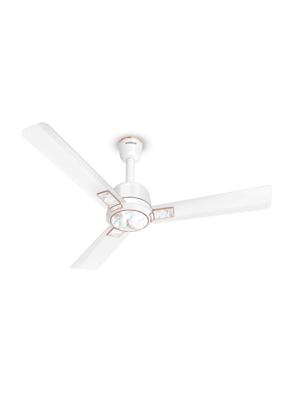HAVELLS Eva|Low Noise|Aerodynamically Designed Blades|Energy Efficient|Dust Resistant with 2 Year Warranty Energy Saving 1200 mm Ceiling Fan