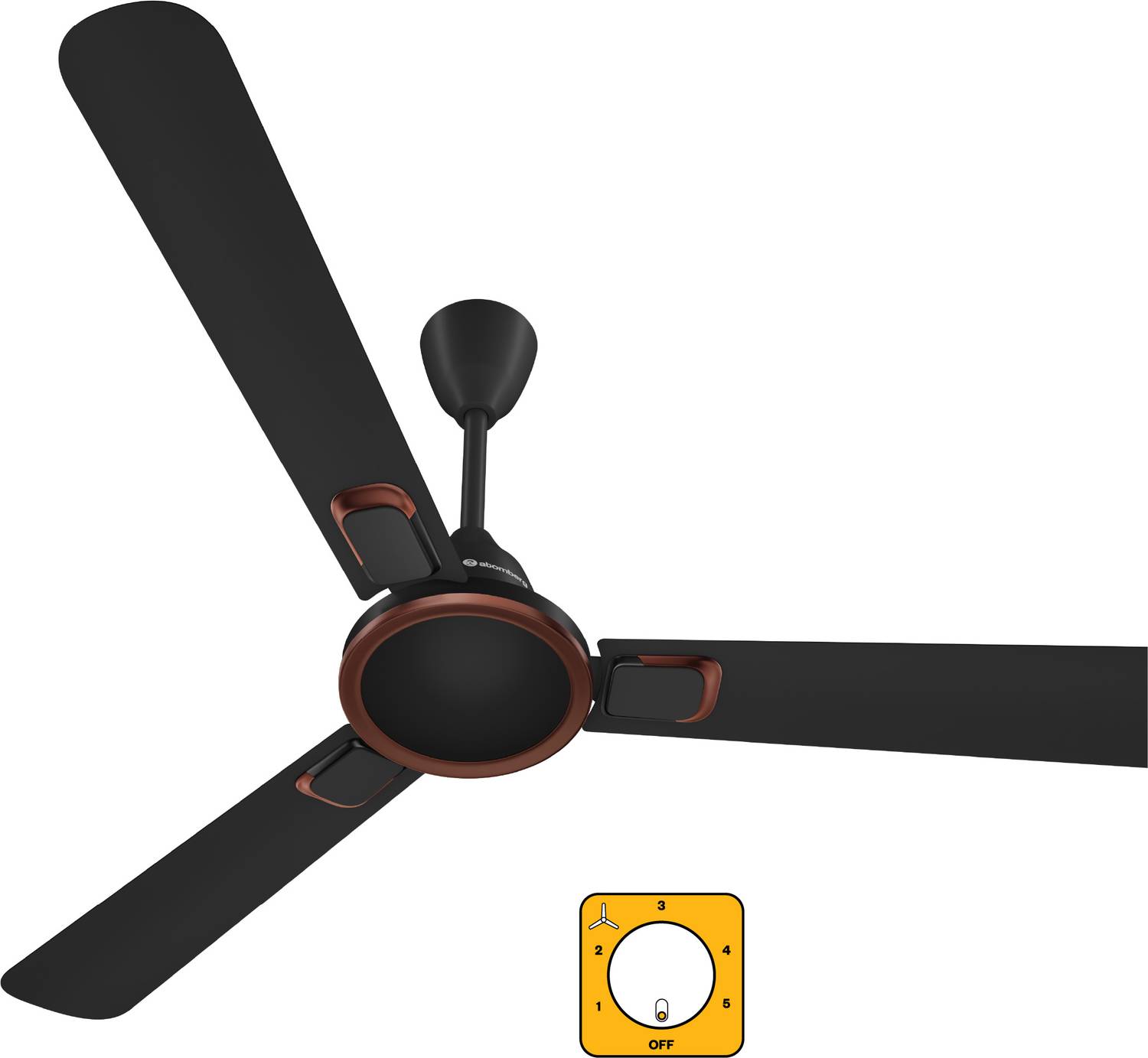 Atomberg Erica Signature | Newly Launched | Regulator Operated | Advance air+ technology with 3 Year Warranty BLDC Motor 1230 mm Ceiling Fan