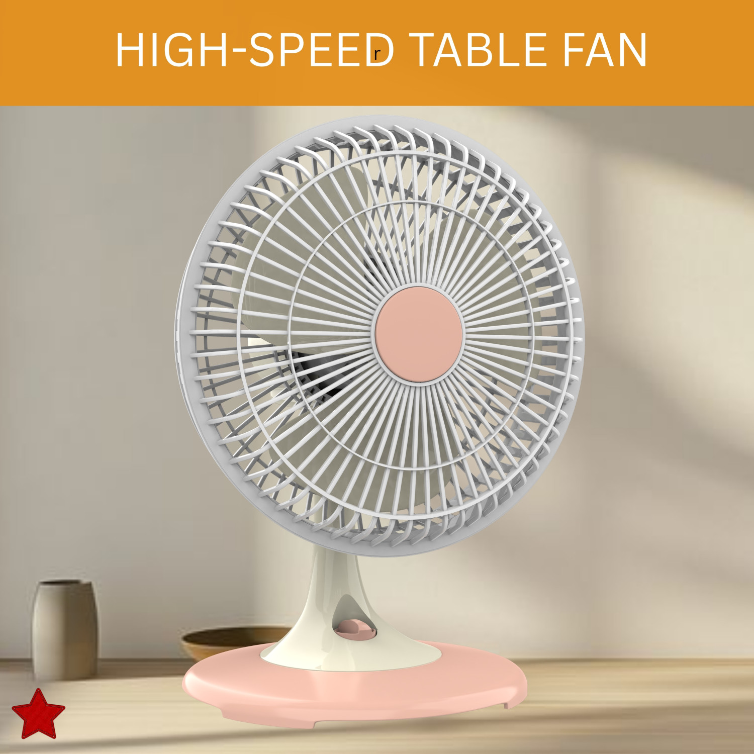 Image of GUGGU 300mm(12Inch.) Mini AC Cooler Fan, Small Evaporative Air Table Fan For HomeN157 Silent Operation 300 mm Table Fan