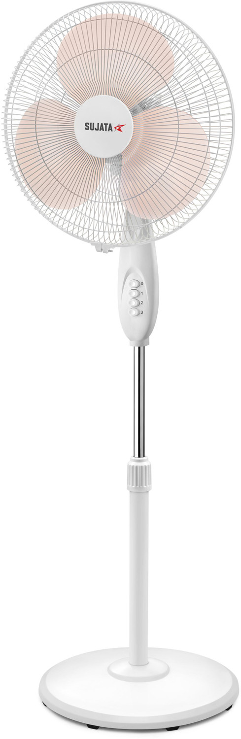 Image of SUJATA LX SPF09 Pedestal Fan | Overload Thermal Protection | Oscillating Pedestal Fan with 2 Year Warranty Silent Operation 400 mm Pedestal Fan