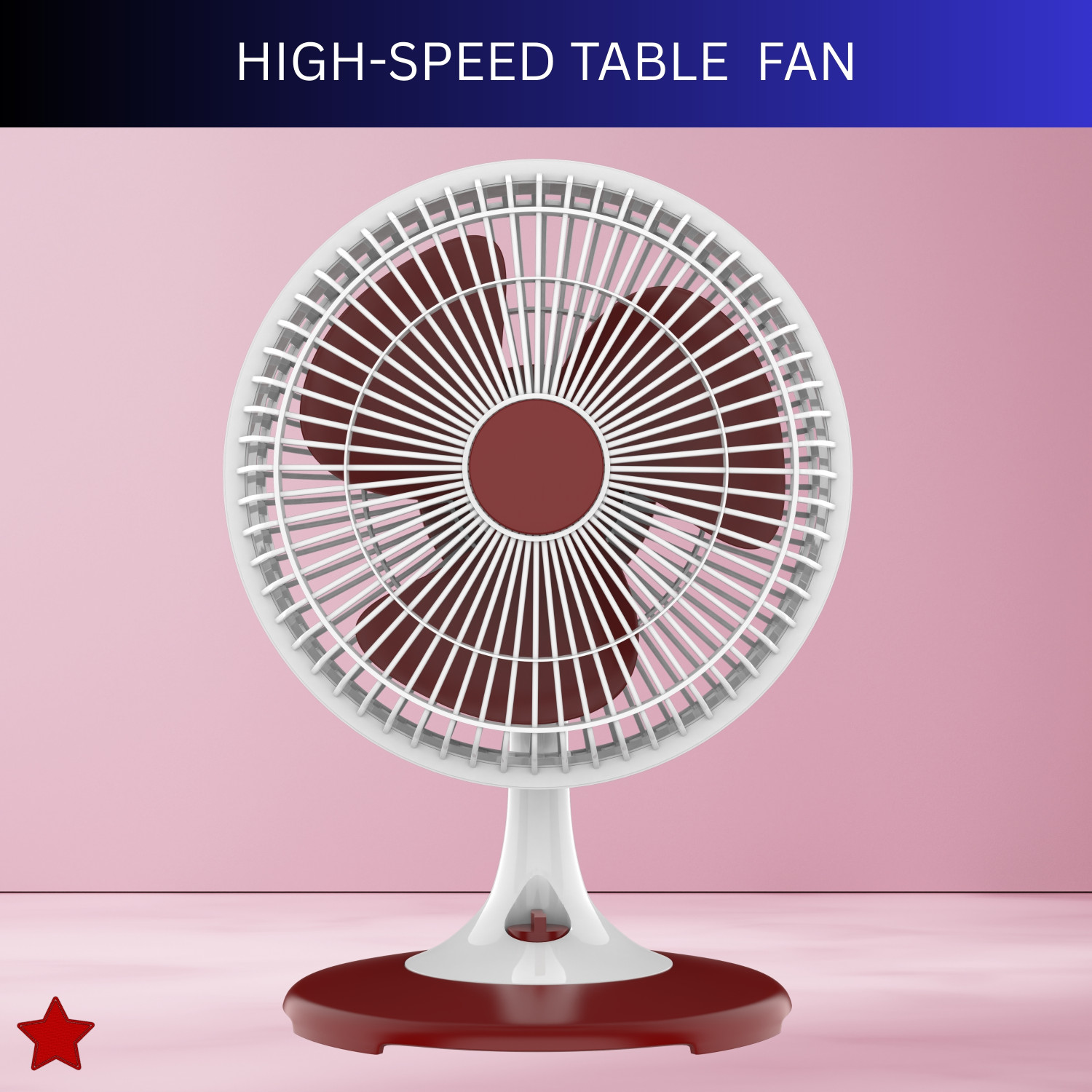 Image of SACRO 300mm(12Inch.) Mini AC Cooler Fan, Small Evaporative Air Table Fan For HomeZ495 Silent Operation 300 mm Table Fan