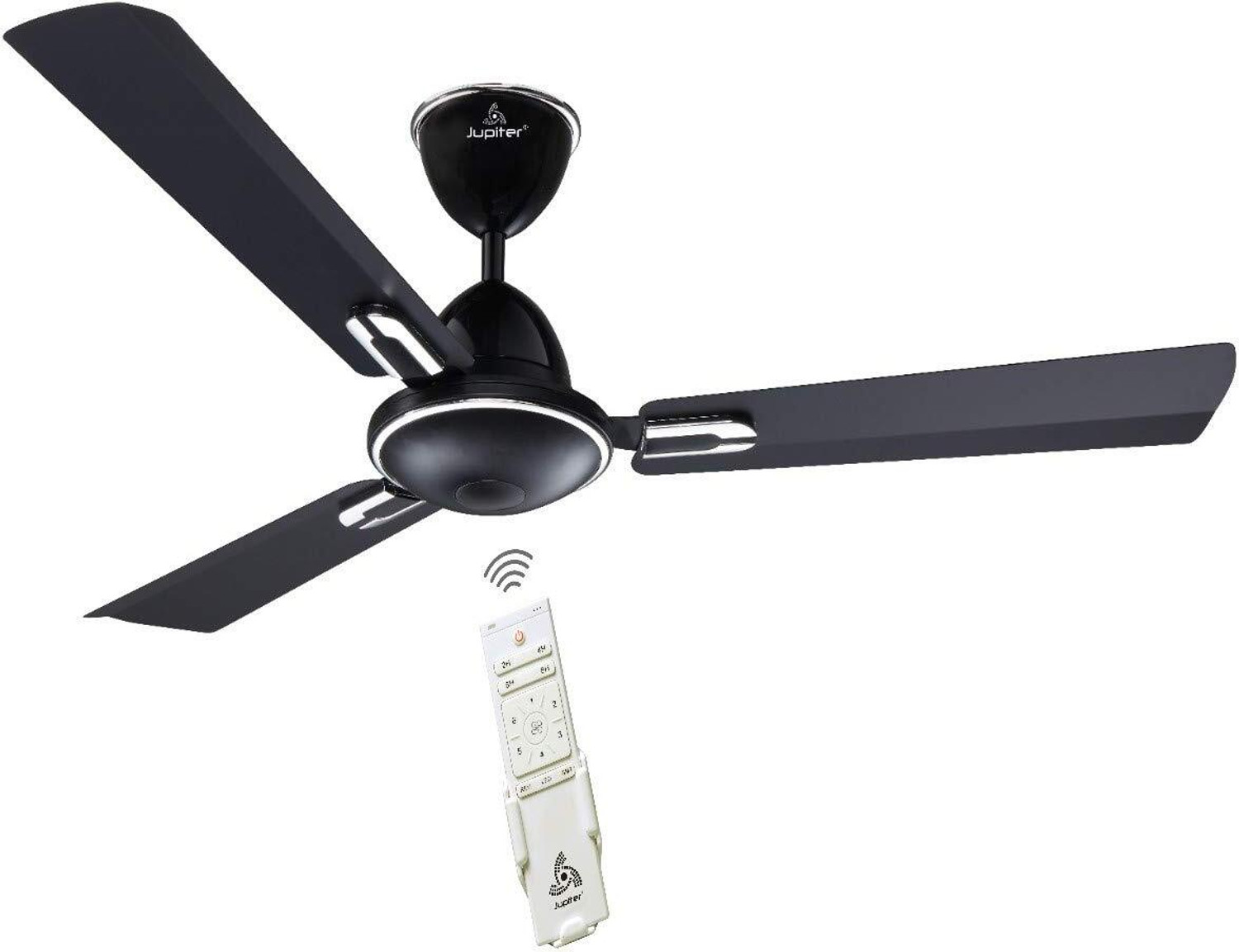 Image of JUPITER Tricopter 3 Blades with 2 Year Warranty BLDC Motor with Remote 1200 mm Ceiling Fan