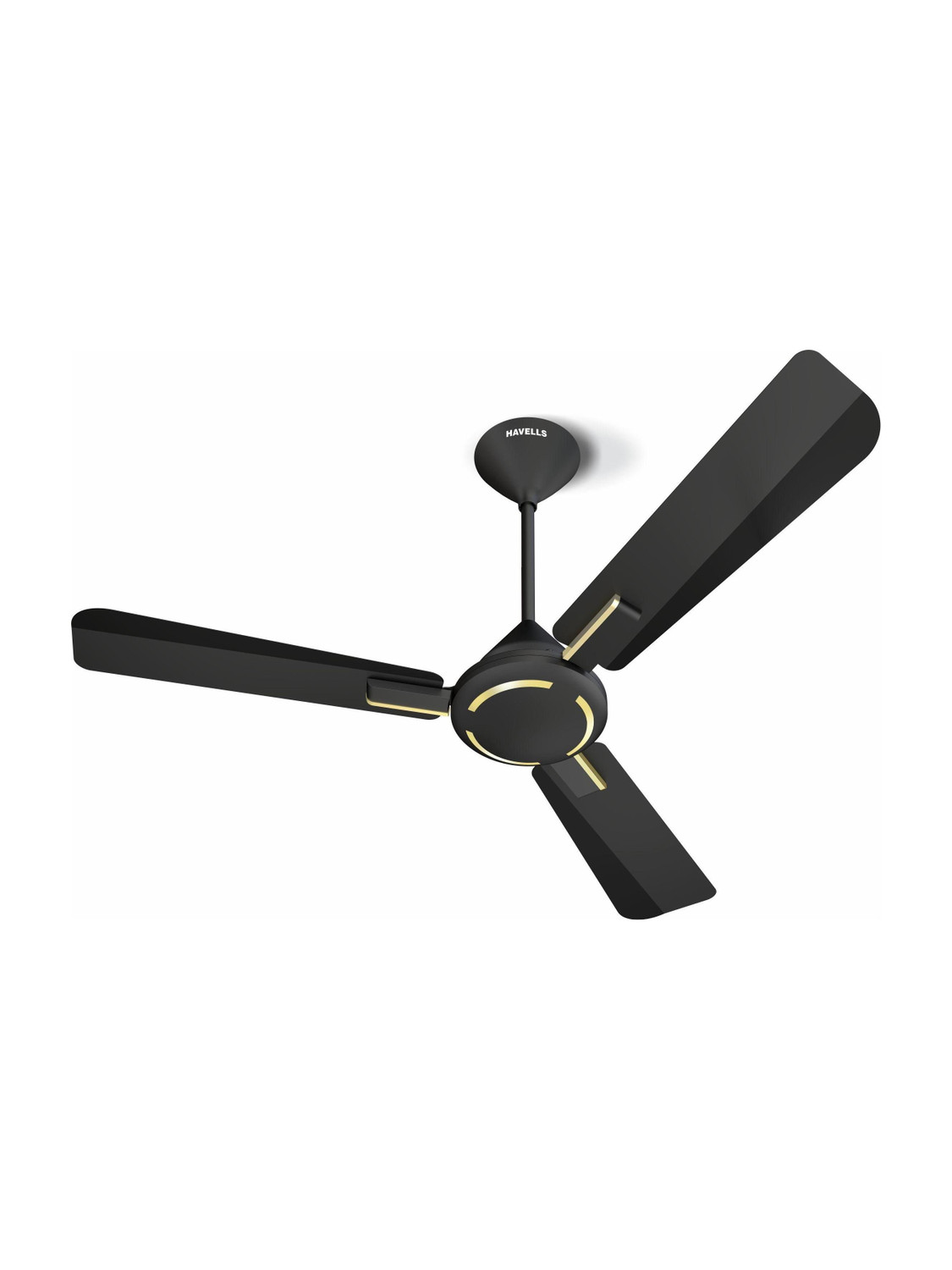 Image of HAVELLS AMBROSE HS with 2 Year Warranty Energy Saving 1200 mm Ceiling Fan (1 Star | Midnight | Pack of 1)