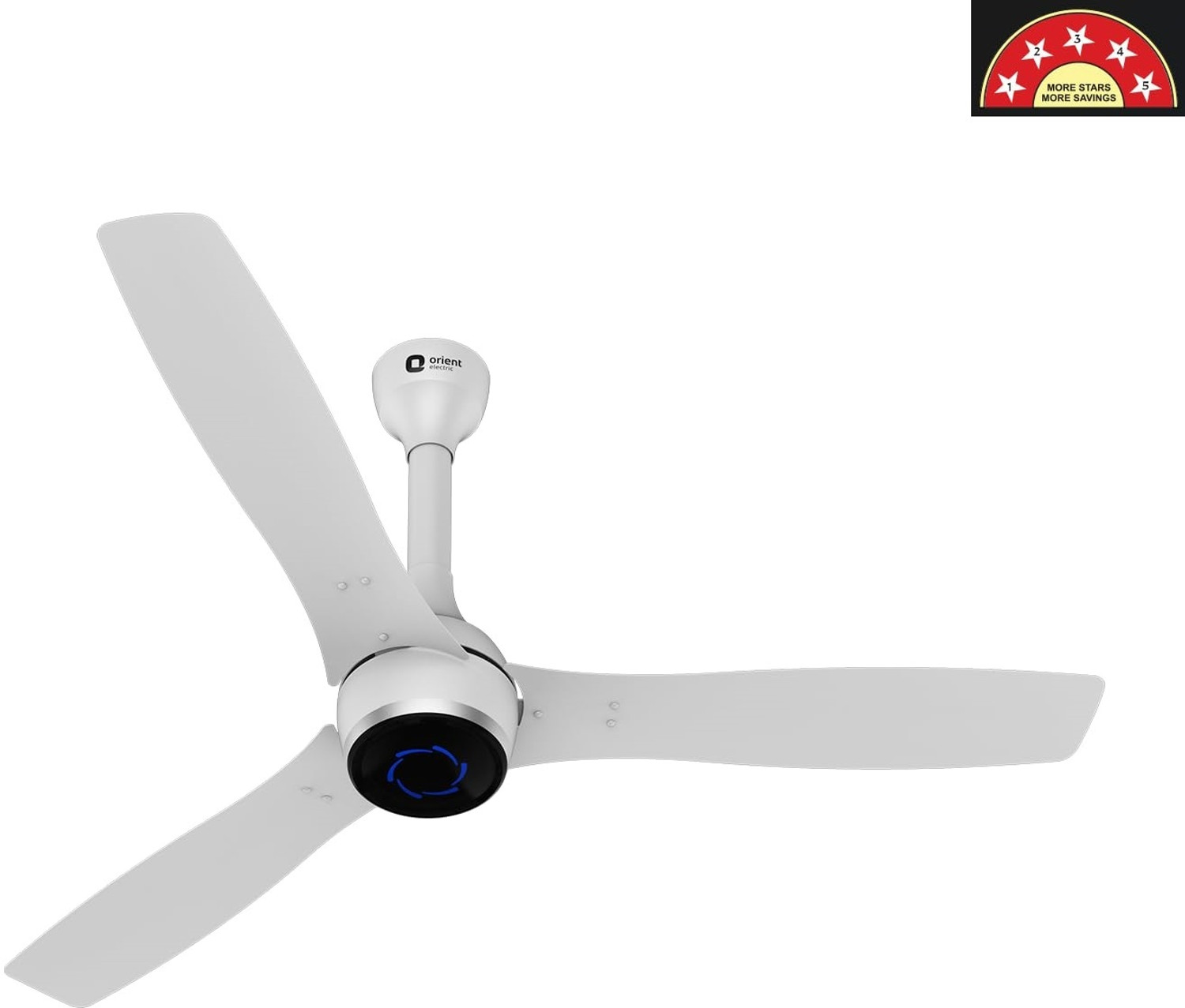 Image of Orient Electric AEON BLDC PIXEL WHITE VC FAN WITH REMOTE with 5 Year Warranty BLDC Motor with Remote 1200 mm Ceiling Fan