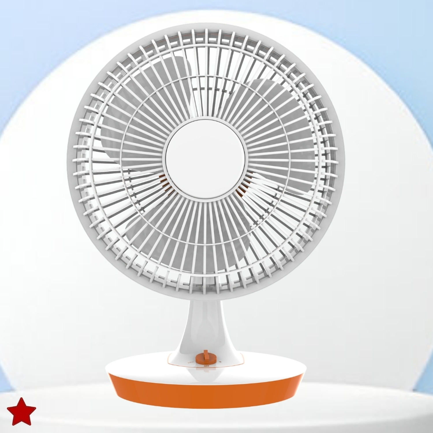 Image of GUGGU Mini Ac Cooler for Room Cooling 300mm(12Inch.) Electric Table Fan For HomeBR359 Silent Operation 300 mm Table Fan