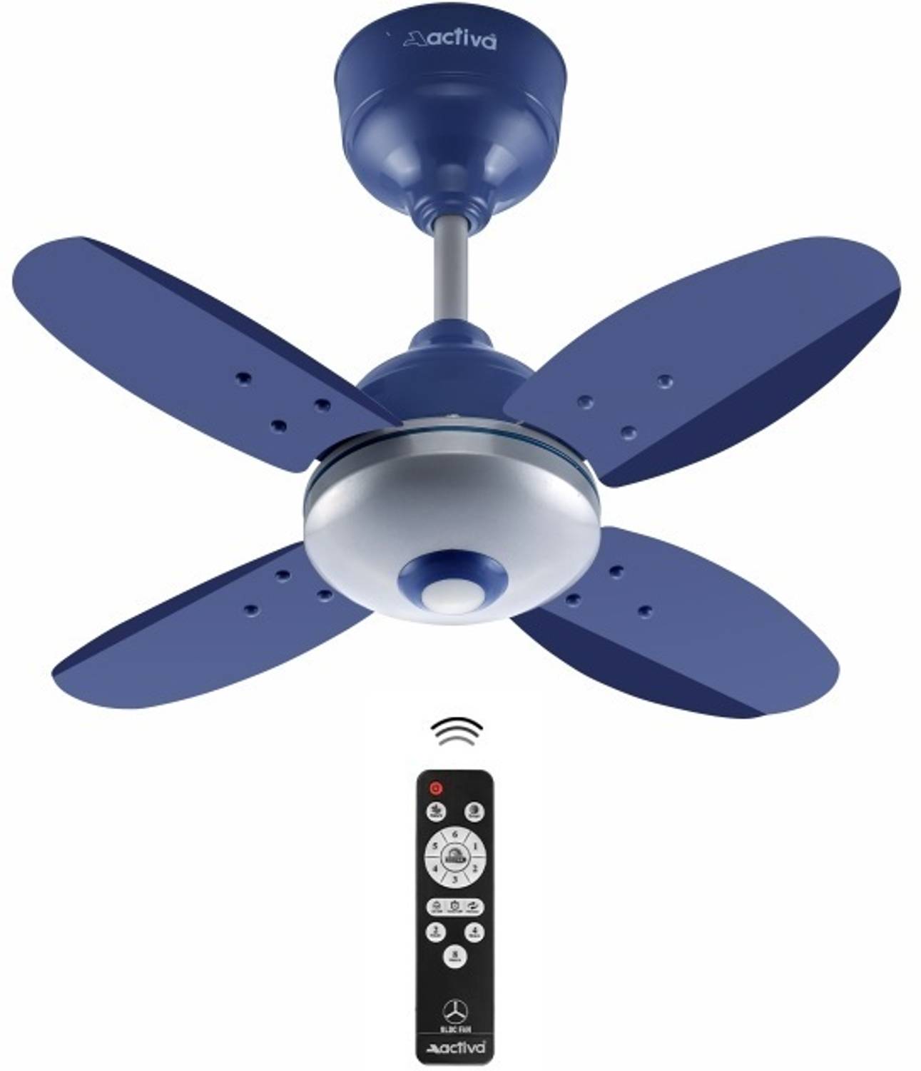 ACTIVA BLDC GRACIA | LED Light | Energy Saving | Anti Dust with 5 Year Warranty BLDC Motor with Remote 600 mm Ceiling Fan