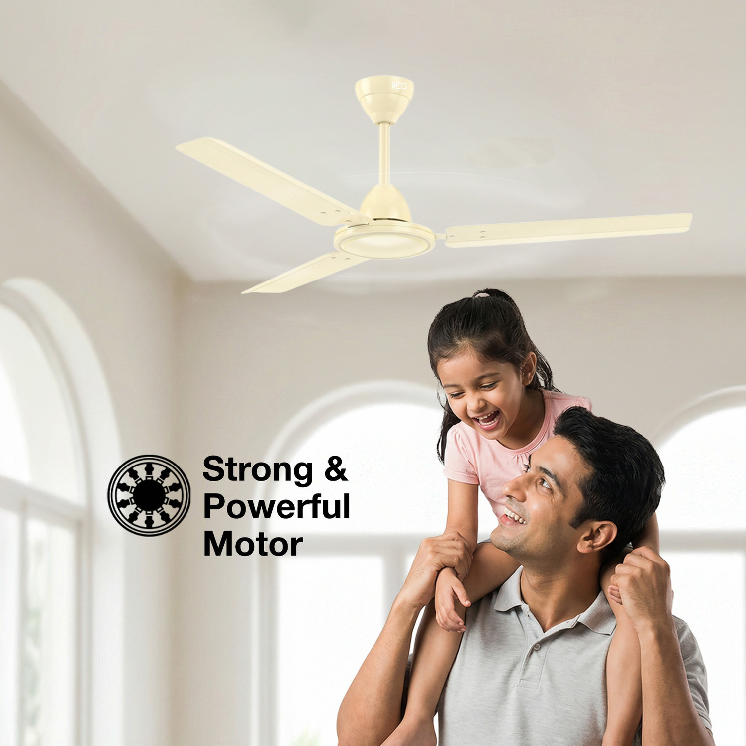 Image of Reo by Havells Vaayu with 2 Year Warranty Energy Saving 1200 mm Ceiling Fan