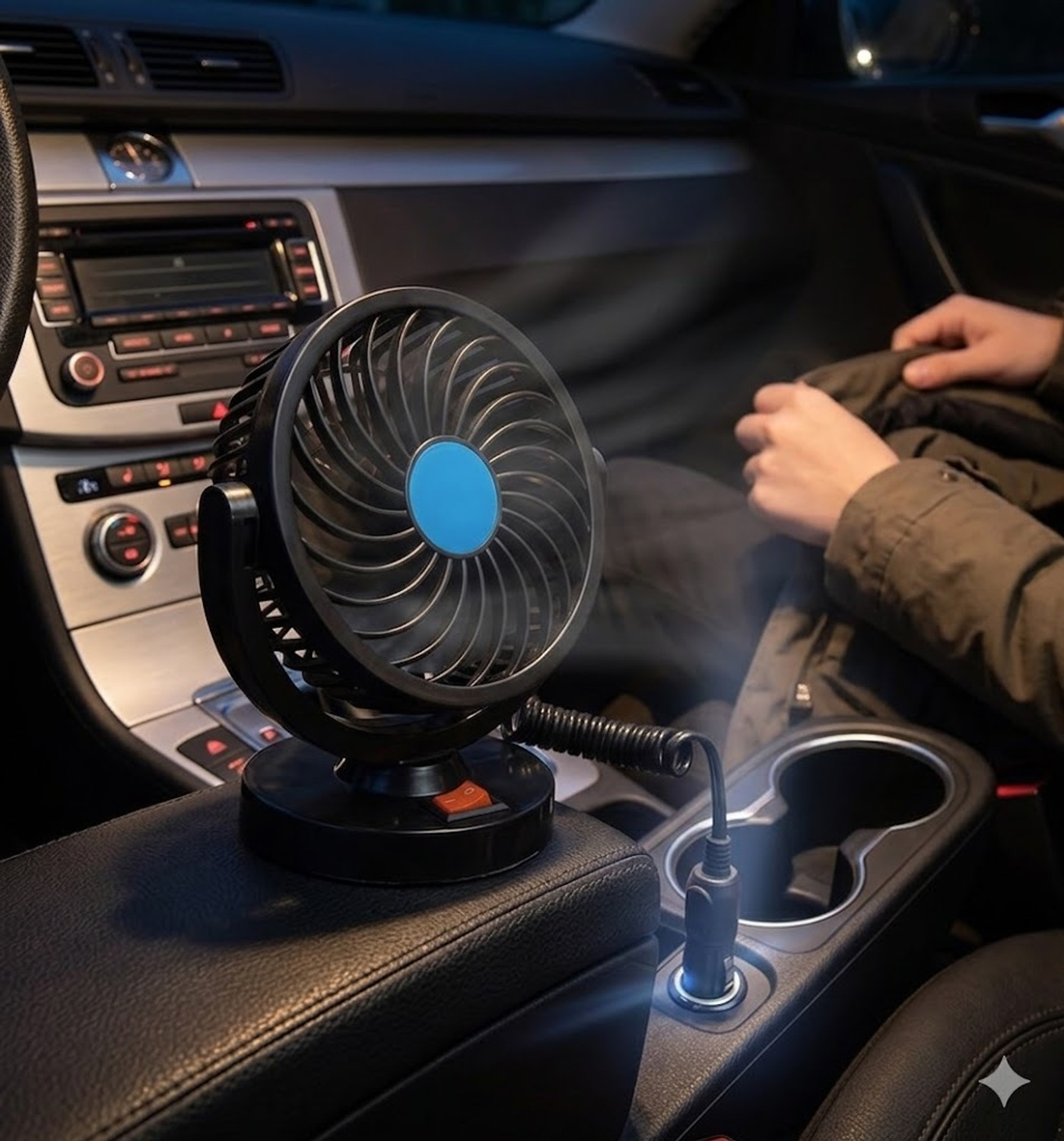 Image of HOME'S DESIRE Electric vehicle cooling fan for car, truck, and champion 5 mm Table Fan
