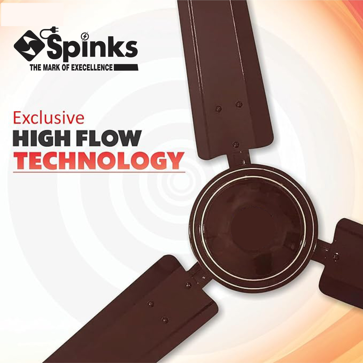 Image of SPINKS WAHEGURU-122 with 2 Year Warranty 1200 mm Ceiling Fan
