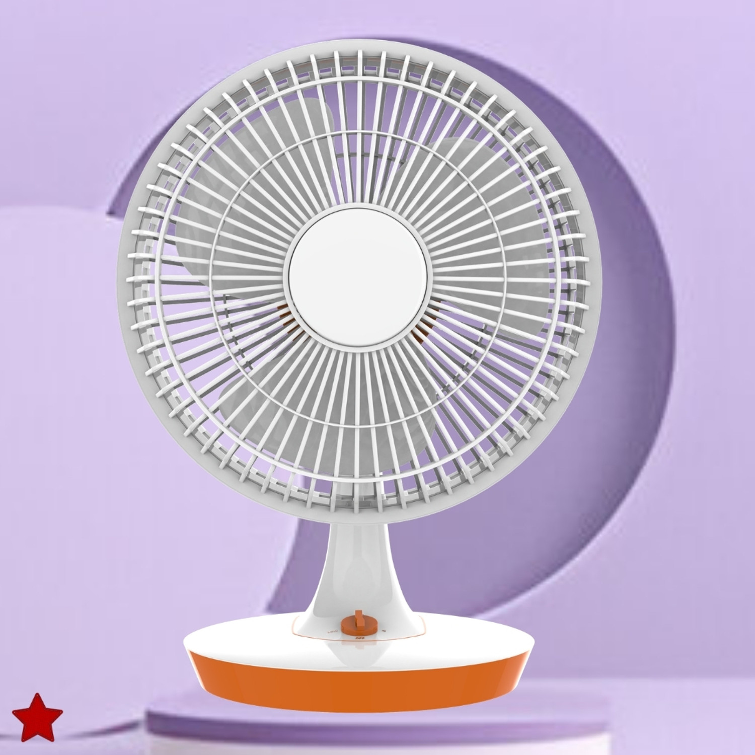 Image of SYARA Mini Ac Cooler for Room Cooling 300mm(12Inch.) Electric Table Fan For HomeBQ251 Silent Operation 300 mm Table Fan