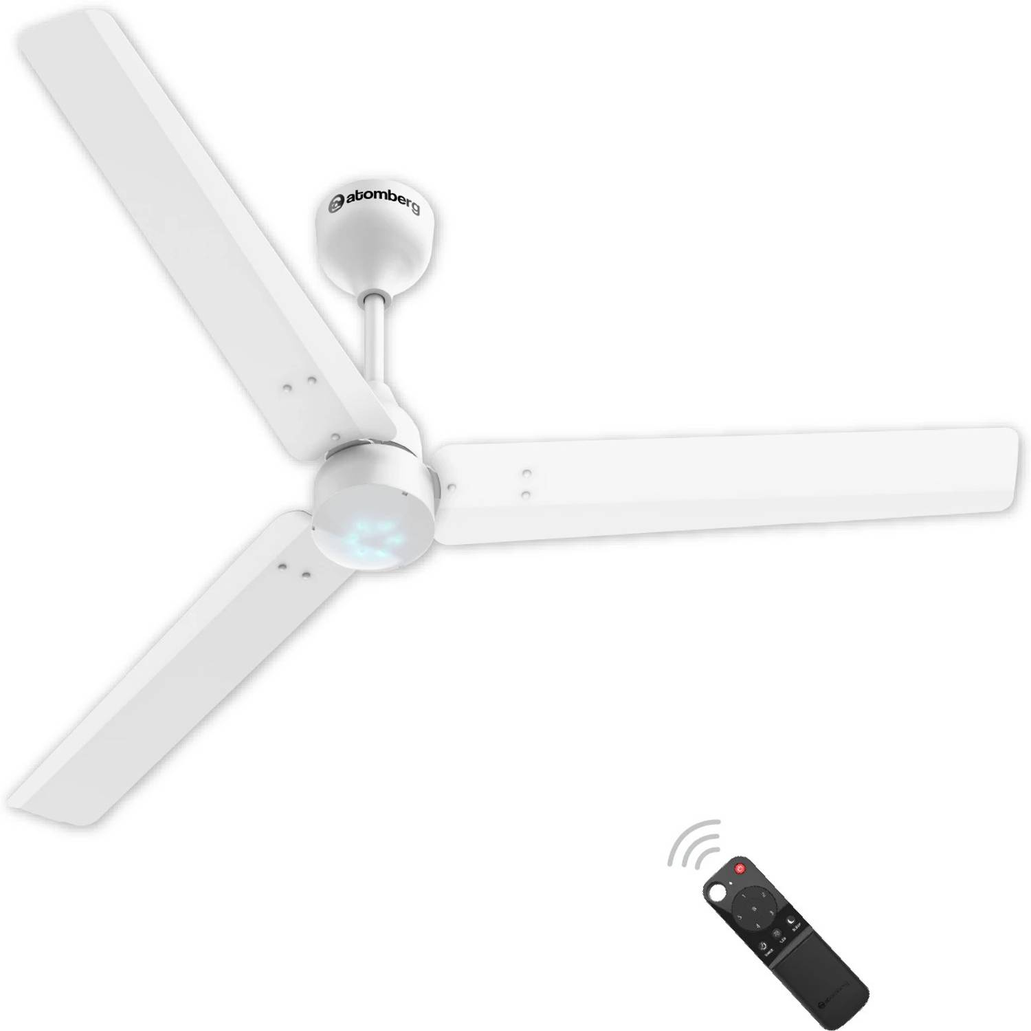 Atomberg Renesa with 3 Year Warranty BLDC Motor with Remote, With LED Indicators, Energy Saving, High Air Delivery 1200 mm Ceiling Fan