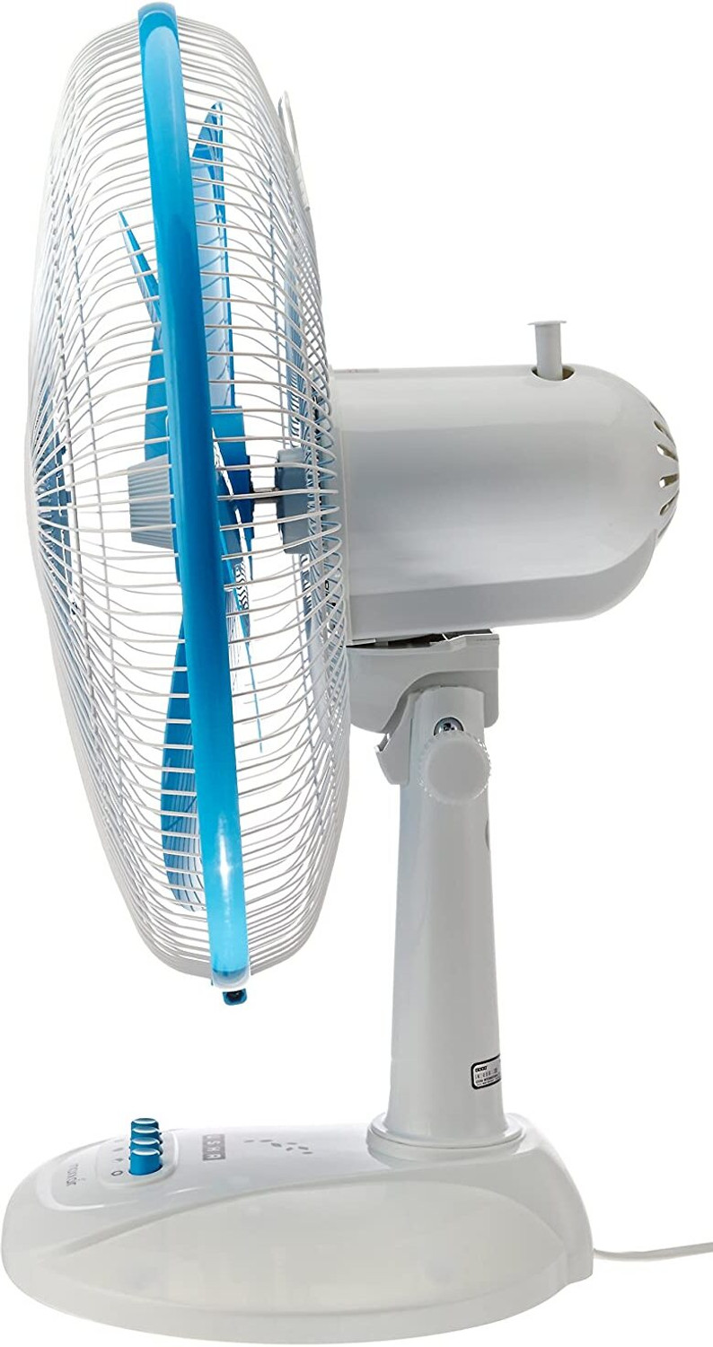 Image of USHA Maxx Air 400mm TF(Blue) | High Speed with 1 Year Warranty 1280 mm Table Fan (Multicolor | Pack of 1)
