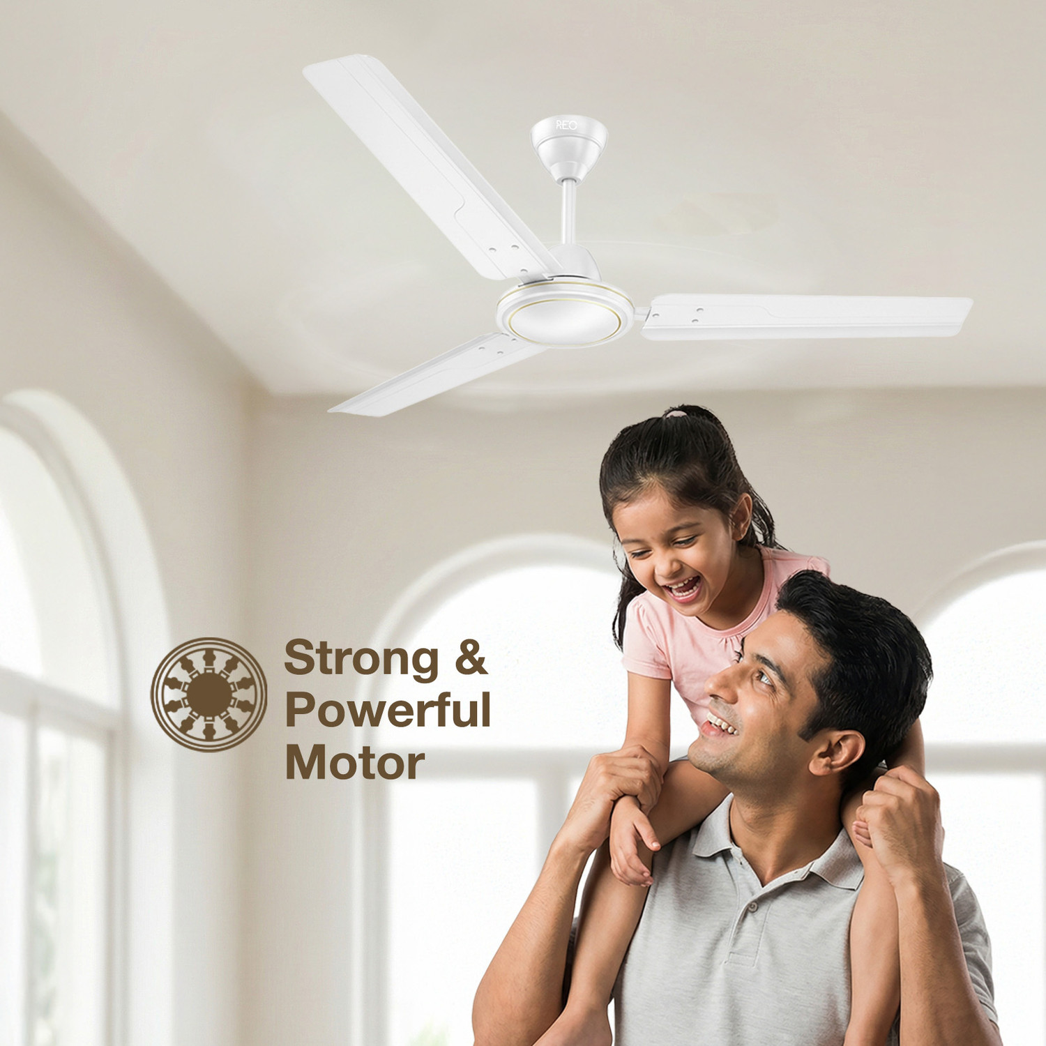 Image of Reo by Havells Vaayu with 2 Year Warranty Energy Saving 1200 mm Ceiling Fan
