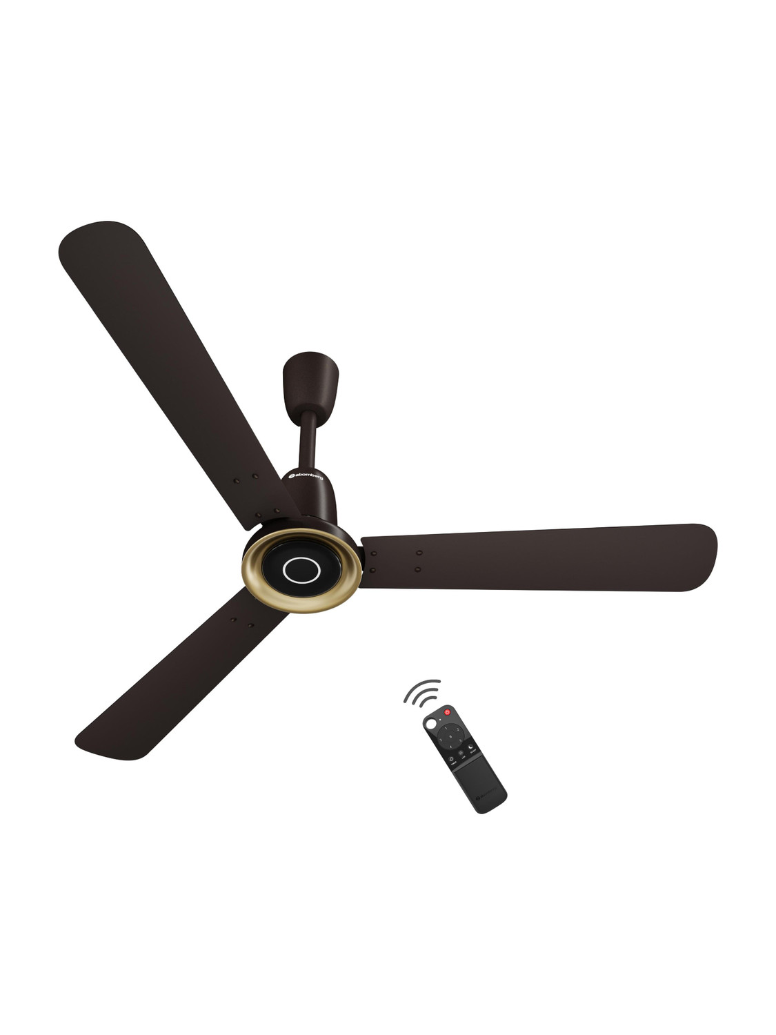 Atomberg Studio Nexus Remote Controlled|New Blade|High Air|Moonbeam Light|Low Noise with 3 Year Warranty BLDC Motor with Remote 1200 mm Ceiling Fan