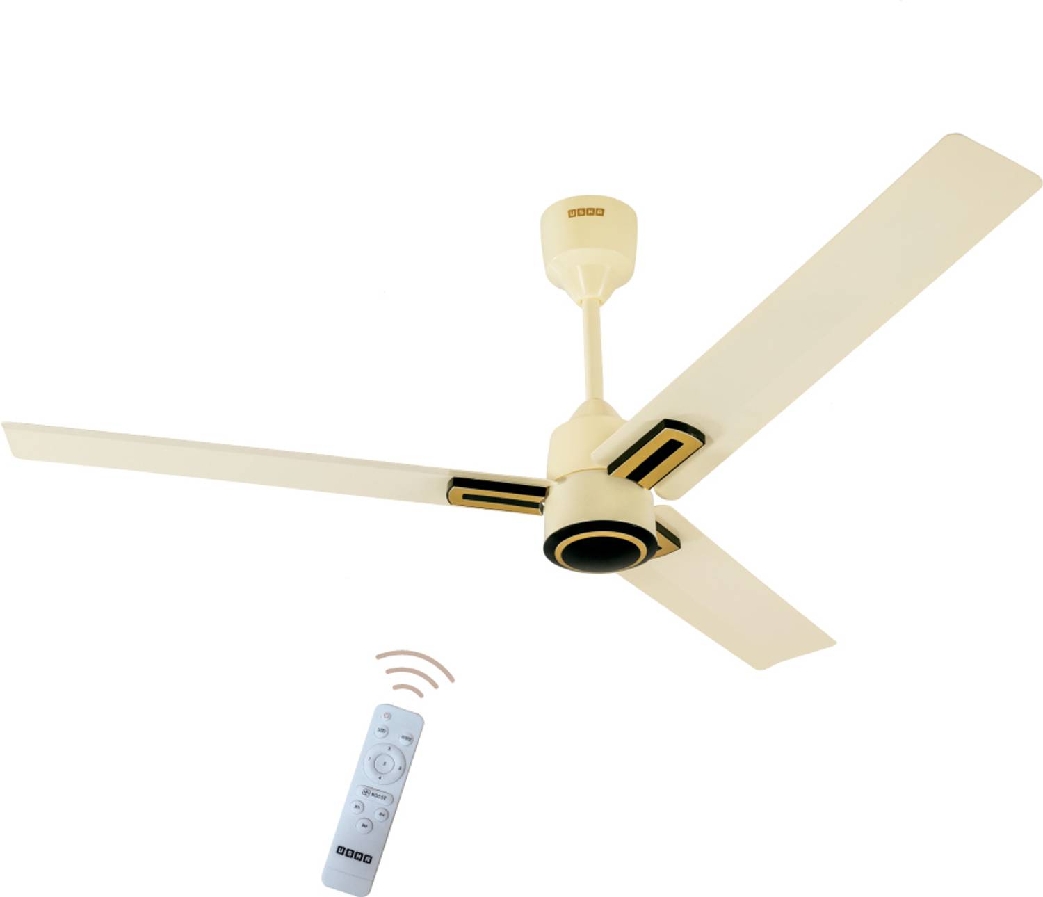 USHA Aeroedge Plus with 3 Year Warranty BLDC Motor with Remote 1200 mm Ceiling Fan