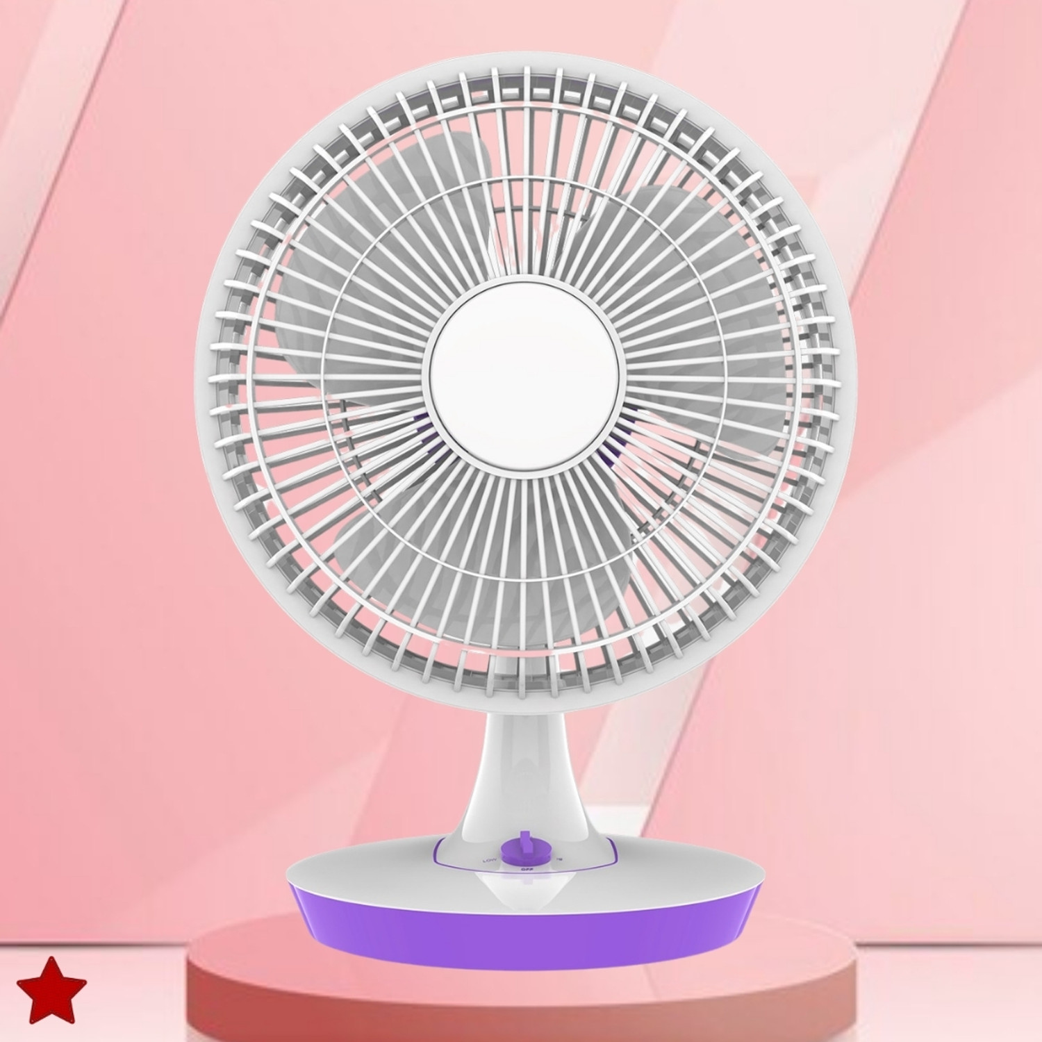 Image of Clairbell Mini Ac Cooler for Room Cooling 300mm(12Inch.) Electric Table Fan For HomeVR134 Silent Operation 300 mm Table Fan