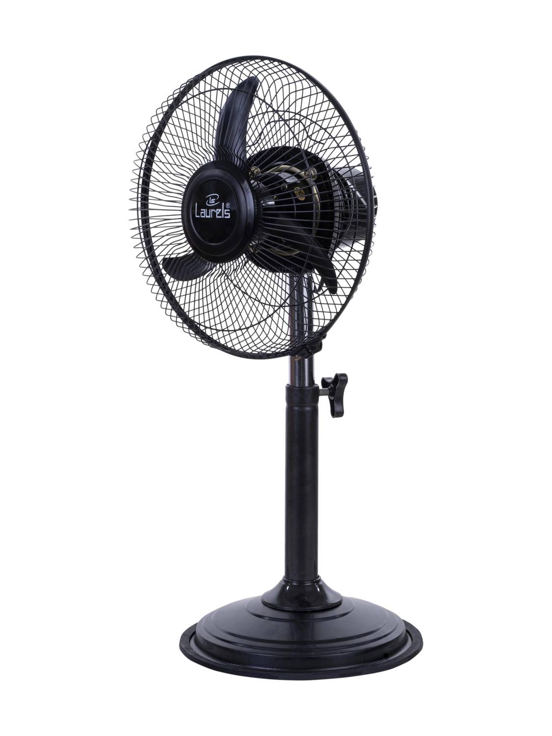 Is Laurels PLJUNIORBLT with 12 Months Warranty Ultra High Speed 300 mm Pedestal Fan