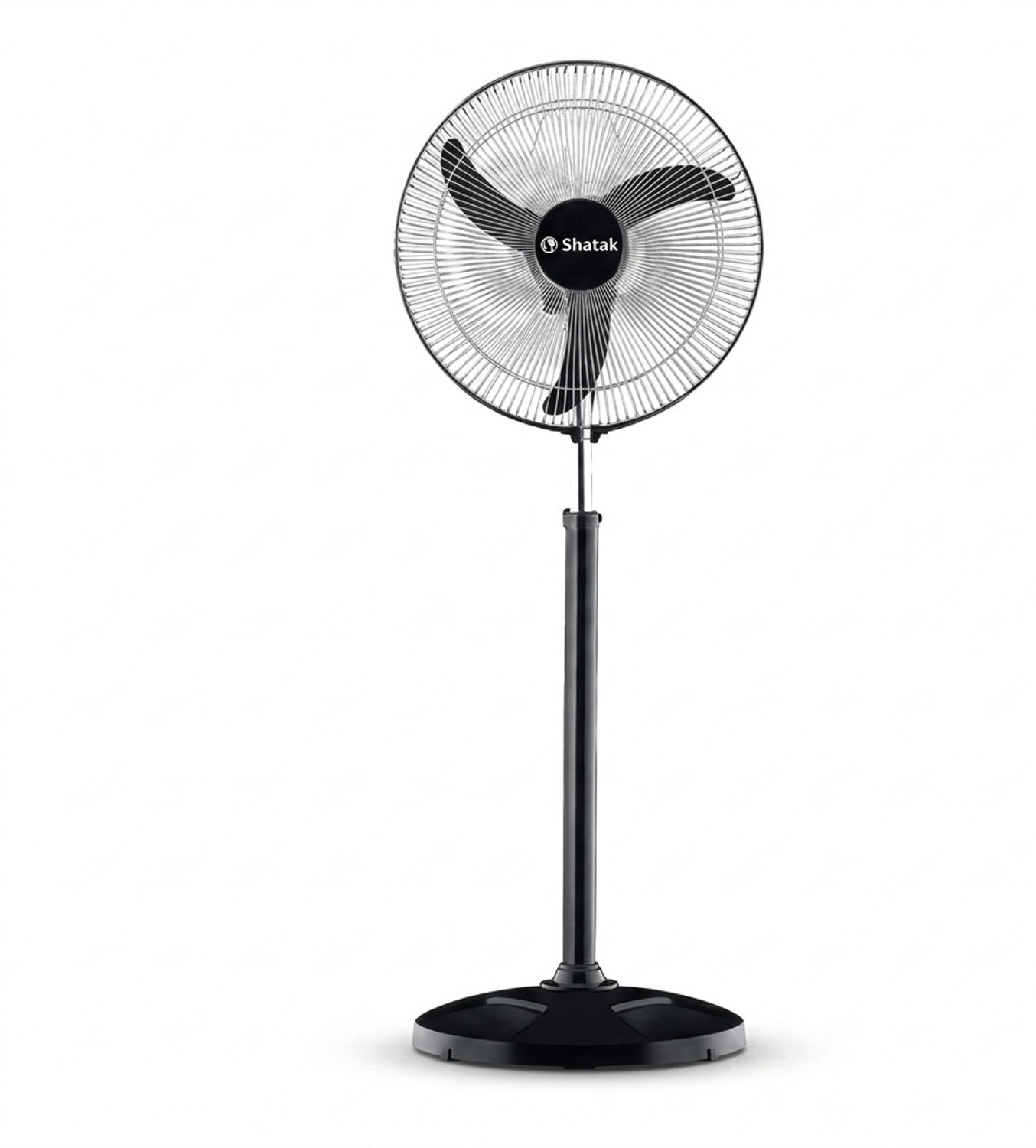Image of SHATAK Bullet ISI Marked Stand Fan with Tilt Mechanism, Aesthetic Design with 2 Year Warranty High Air Delivery 400 mm Pedestal Fan