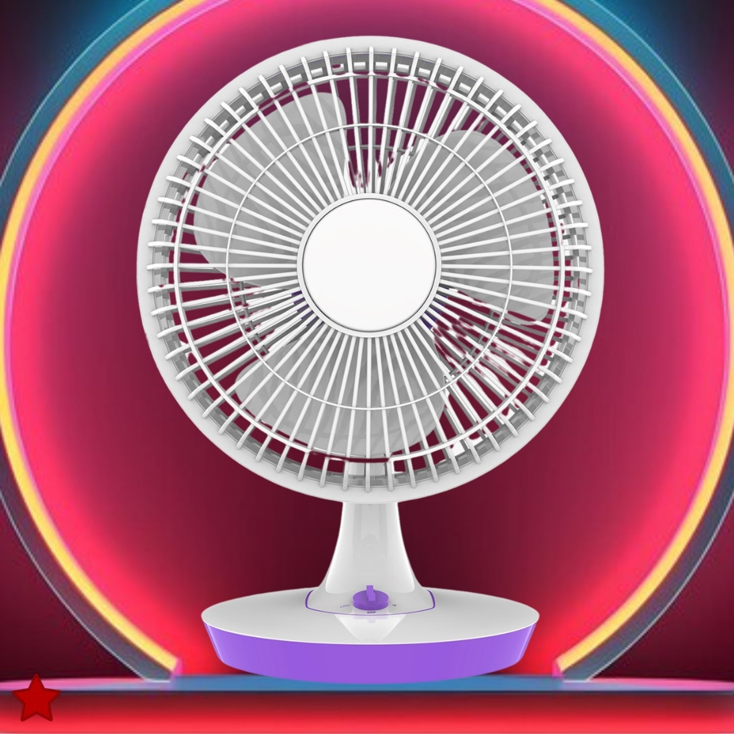 Image of FRONY Mini Ac Cooler for Room Cooling 300mm(12Inch.) Electric Table Fan For HomeCW377 Silent Operation 300 mm Table Fan