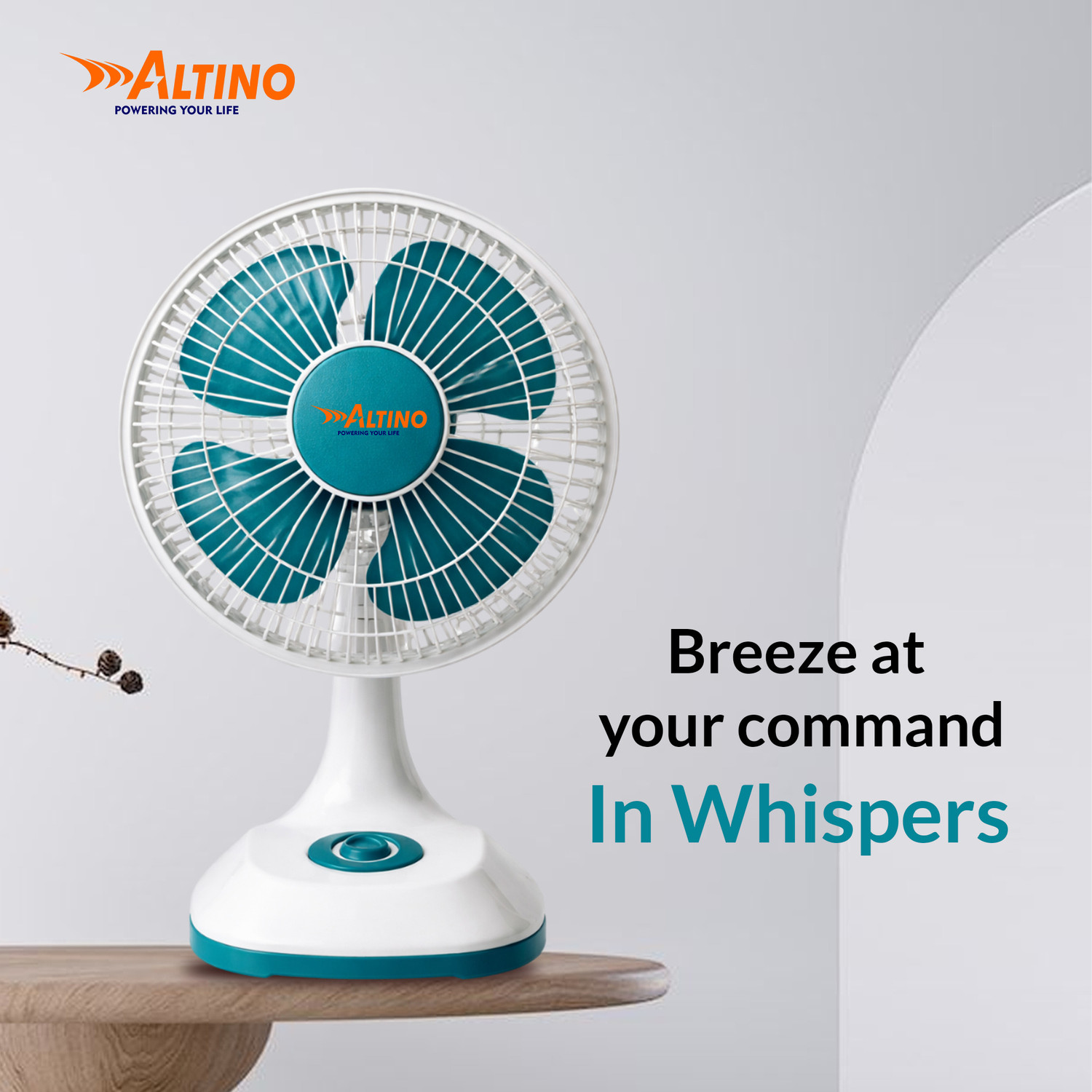 Image of ALTINO 12 Inch Oscillating | High Speed | 4 Blade | Speedo Max | Table Fan with 1 Year Warranty Ultra High Speed 1200 mm Table Fan