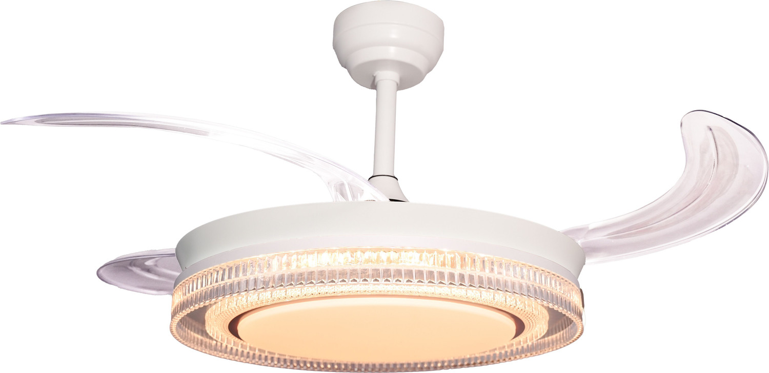 Image of GOLDRAY GRH00101-White-01 with 2 Year Warranty Remote Controlled 1066 mm Ceiling Fan