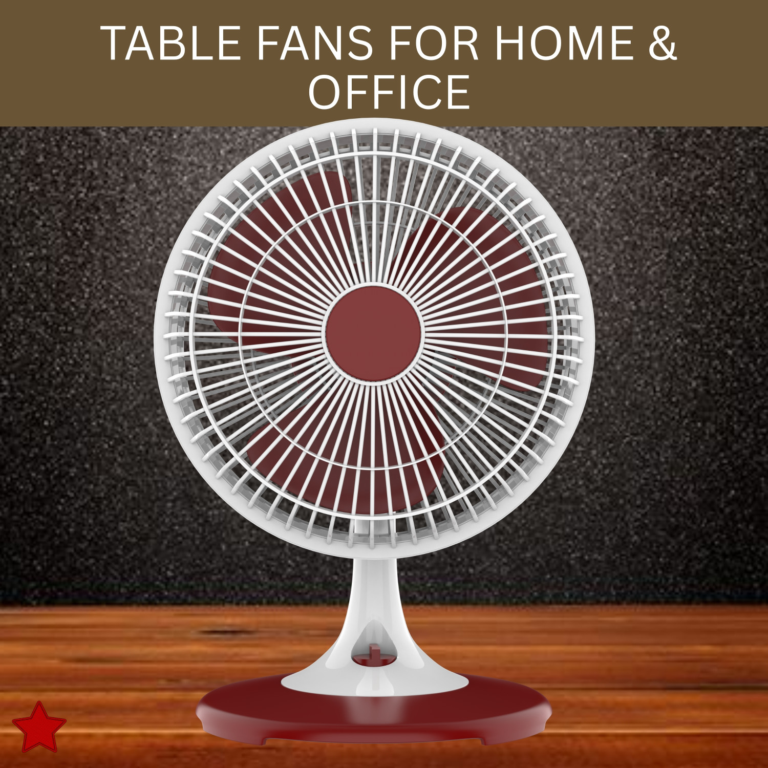 Image of Clairbell 300mm(12Inch.) Mini AC Cooler Fan, Small Evaporative Air Table Fan For HomeC382 Silent Operation 300 mm Table Fan