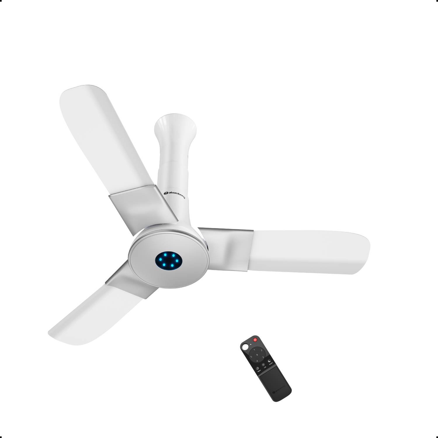 Atomberg Studio+|Adjustable Canopy|High Air Flow|LED Speed Indicator|Low Noise|Designer with 3 Year Warranty BLDC Motor with Remote 950 mm Ceiling Fan