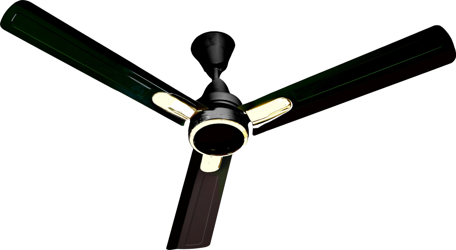 Image of KEMAJUAN KFN01SO-Matt-Black with 2 Year Warranty BLDC Motor with Remote, Energy Saving, High Air Delivery 1200 mm Ceiling Fan