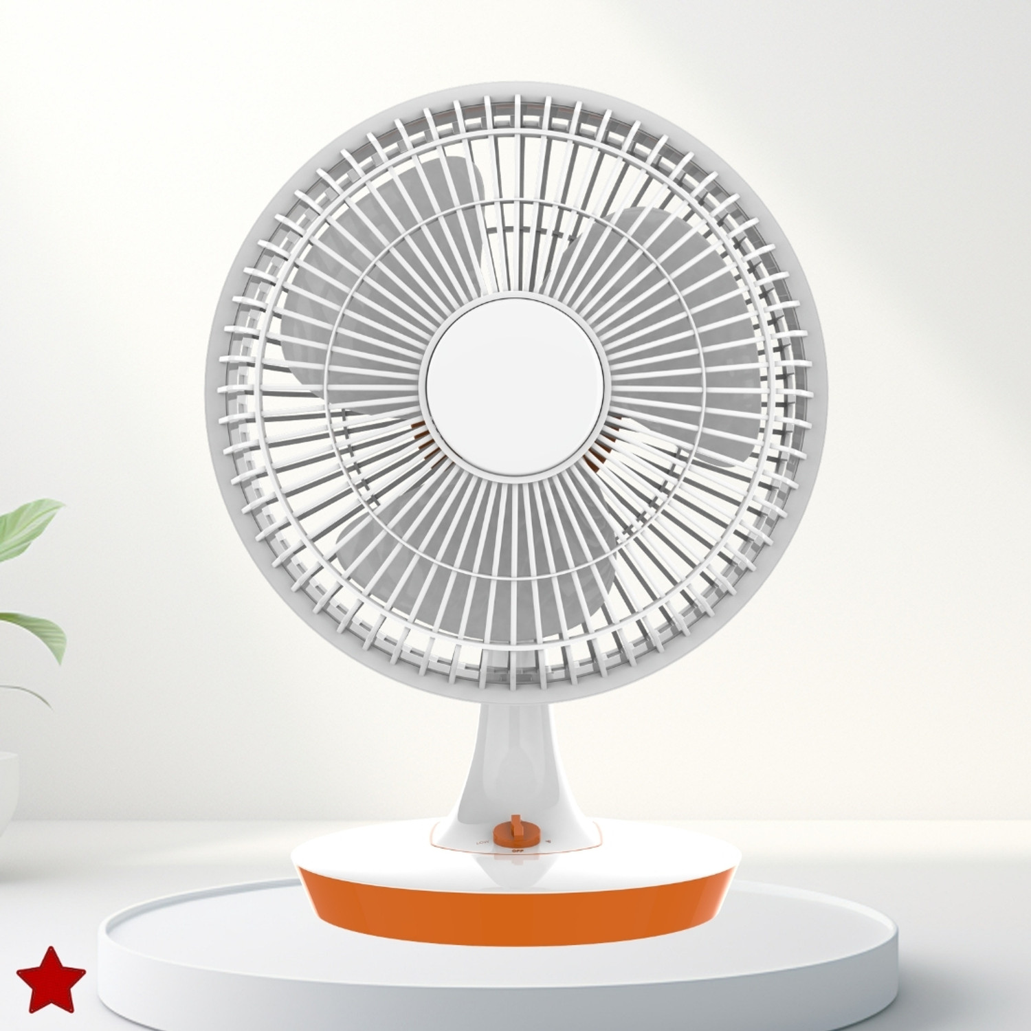 Image of GUGGU Mini Ac Cooler for Room Cooling 300mm(12Inch.) Electric Table Fan For HomeBW432 Silent Operation 300 mm Table Fan