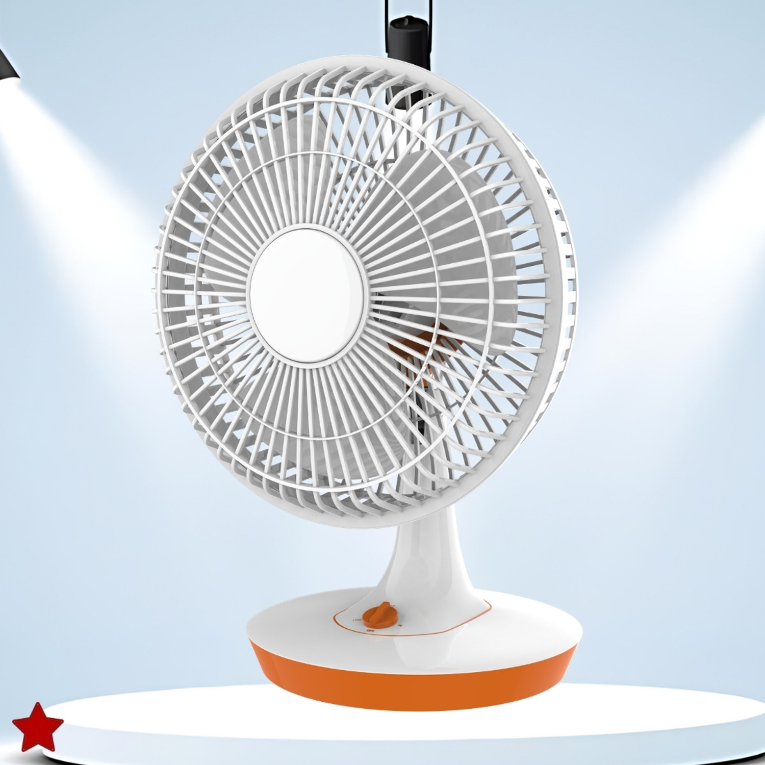 Image of SYARA Mini Ac Cooler for Room Cooling 300mm(12Inch.) Electric Table Fan For HomeBR244 Silent Operation 300 mm Table Fan